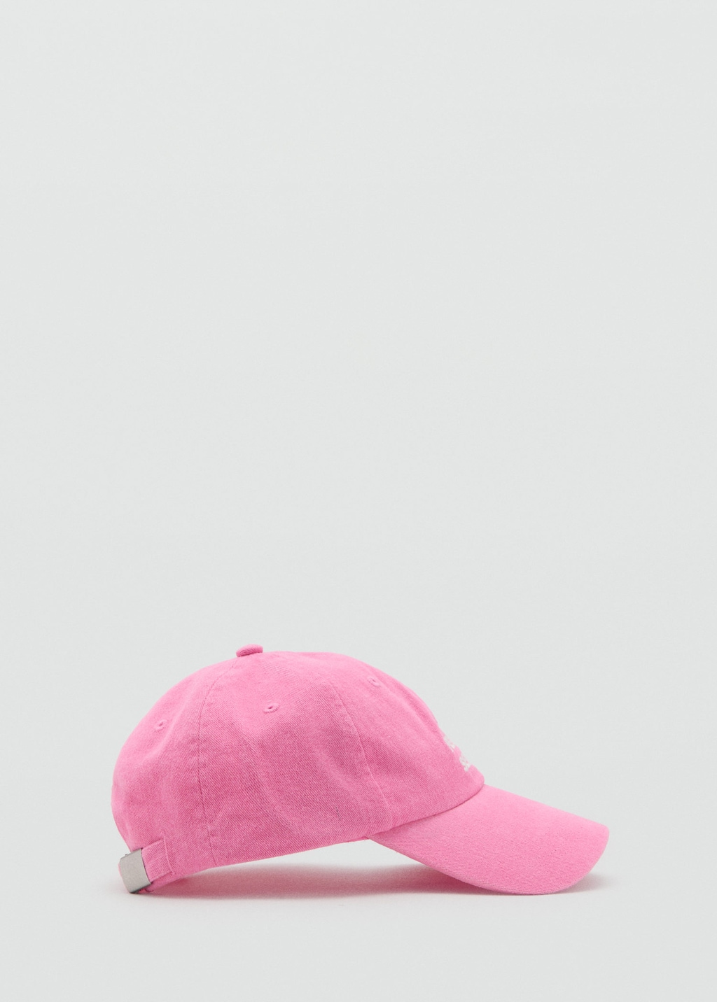 Mango Casquette Inscription Brodée Rose Fluo - Fille - Taille Unique -  Teen In Pink