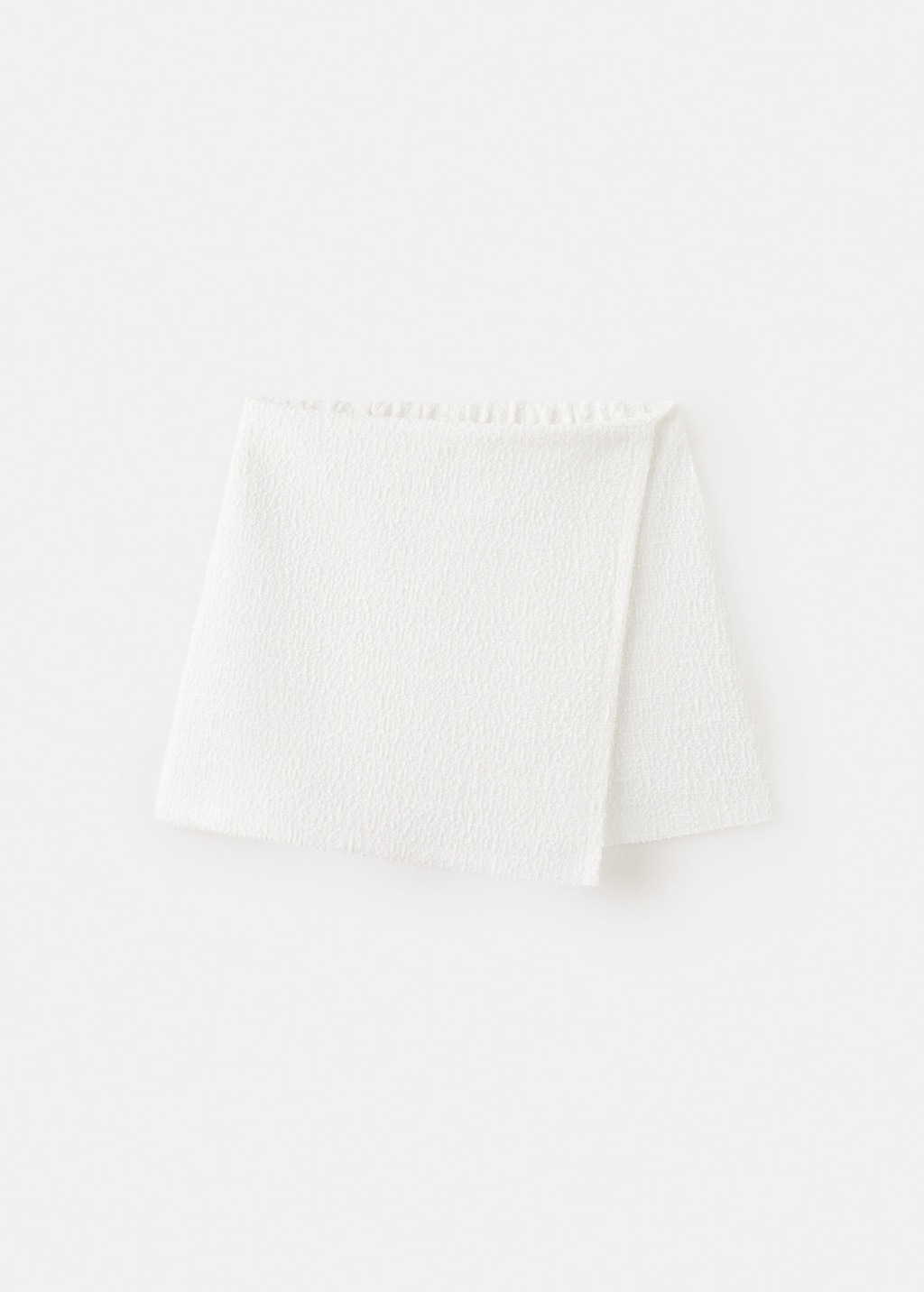 Mango Jupe Short En Maille Blanc Cassé - Enfants - 13-14 Ans -  Kids In White