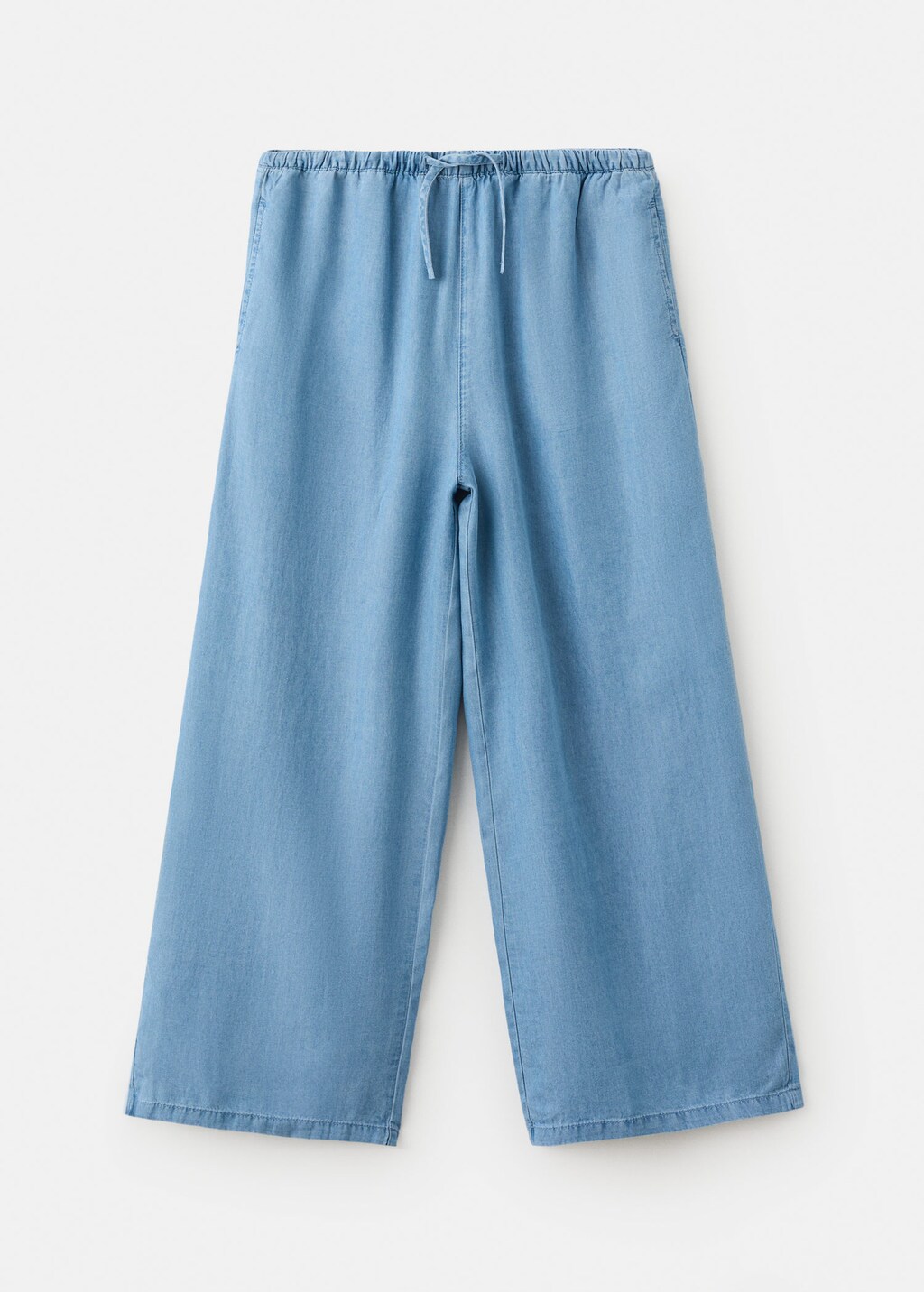 Mango Pantalon 100 % Lyocell Bleu Moyen - Enfants - 13-14 Ans -  Kids In Blue