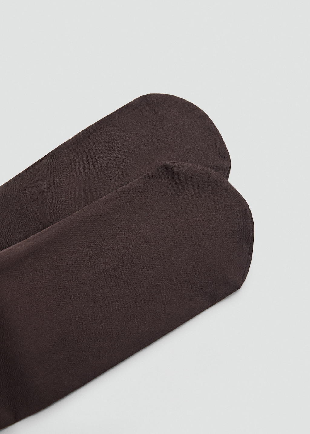 Mango Basic Colour Tights Chocolate In Brown