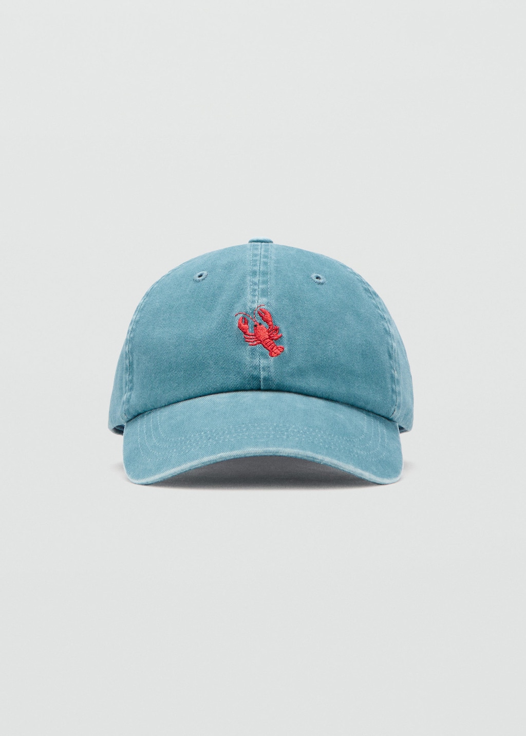 Mango Teen Cap Langosta Sky Blue