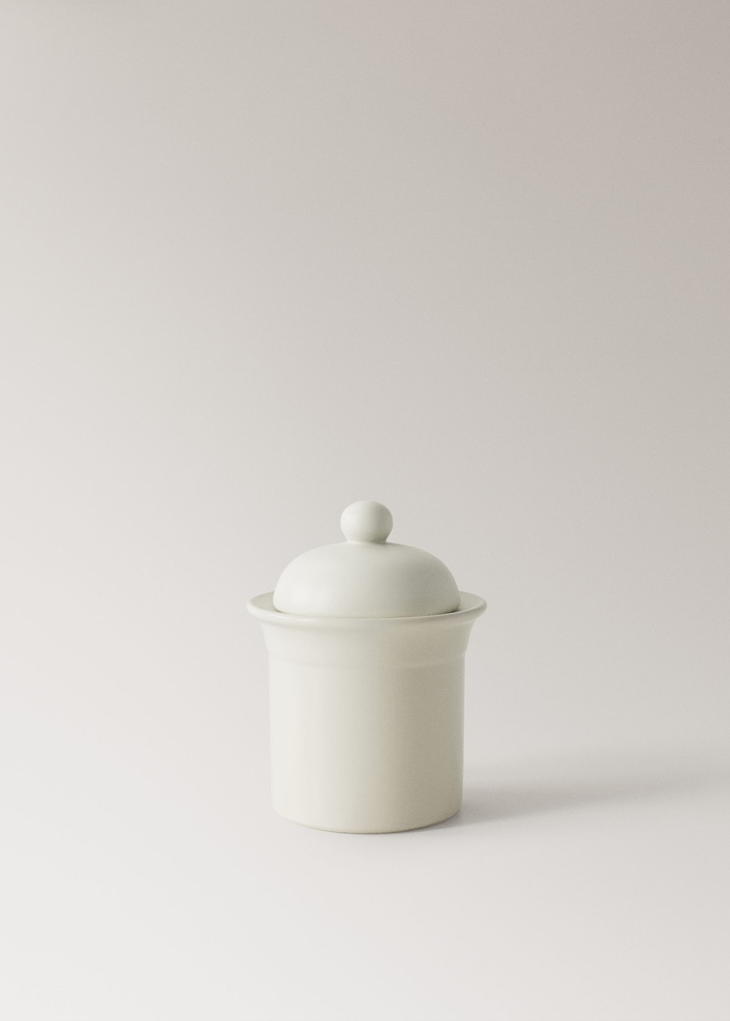 Mango Ceramic Bathroom Container White