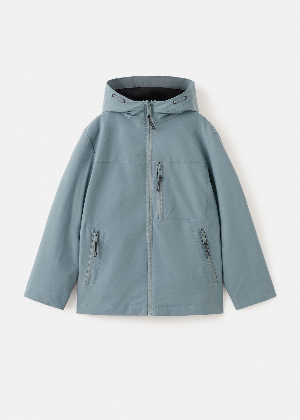 Mango Kids' Parka Jorge Petrol Blue
