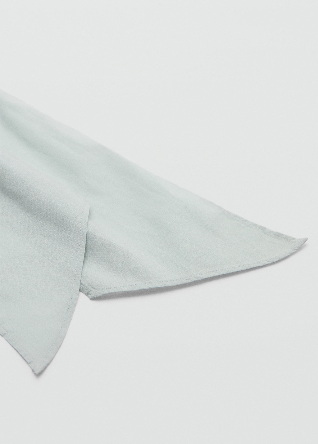 Mango Kids' Sash Belt Aqua Green