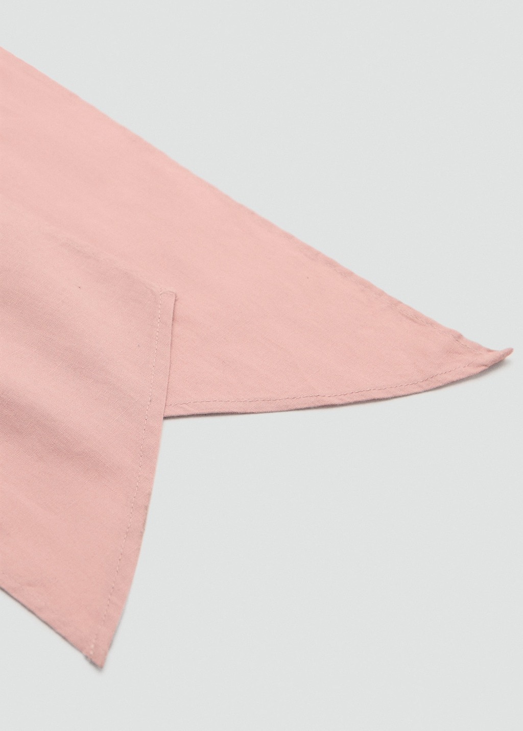 Mango Kids' Sash Belt Pale Pink