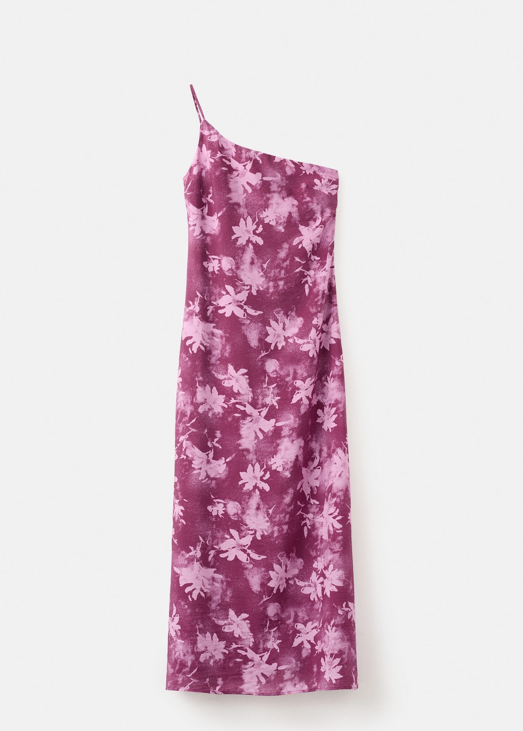 Mango Dress Jazmin Pink In Burgundy