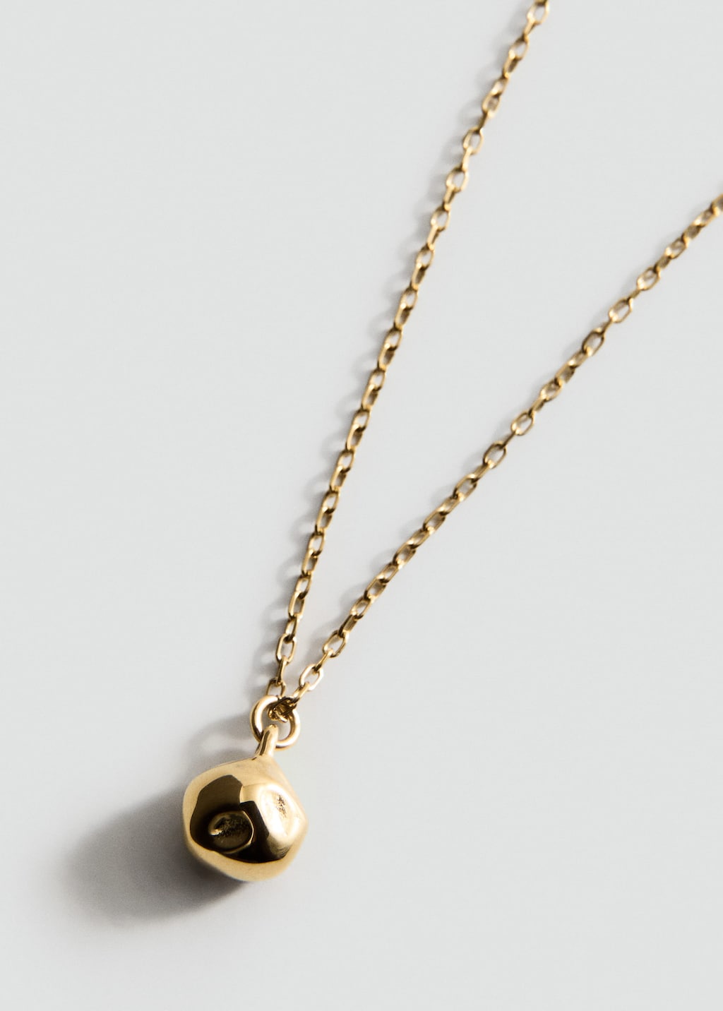 Mango Collier Avec Pendentif Sphère Or - Femme - Taille Unique -  In Gold