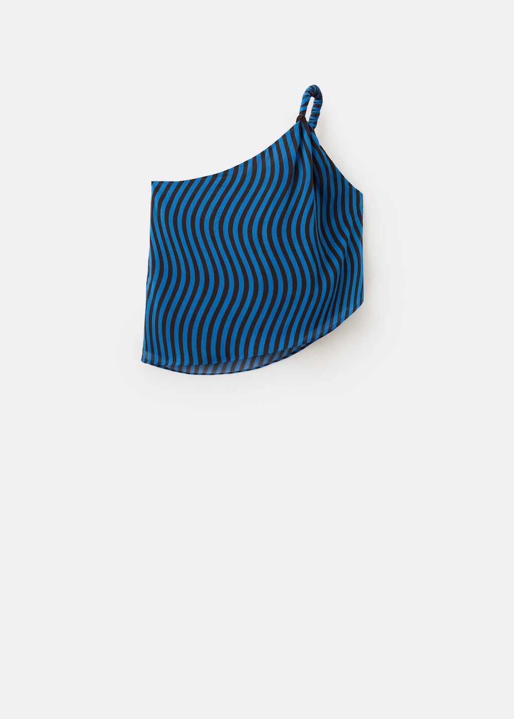 Mango Blouse Asymétrique Zèbre Bleu Électrique - Fille - L -  Teen In Blue