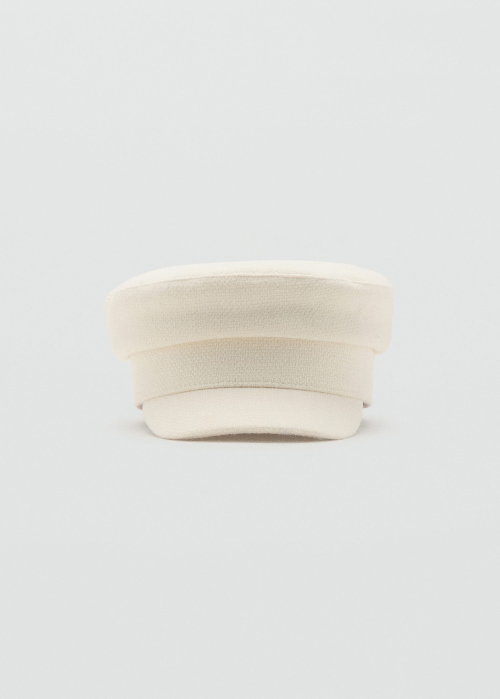 Mango Casquette Baker Écru - Femme - M -  In White