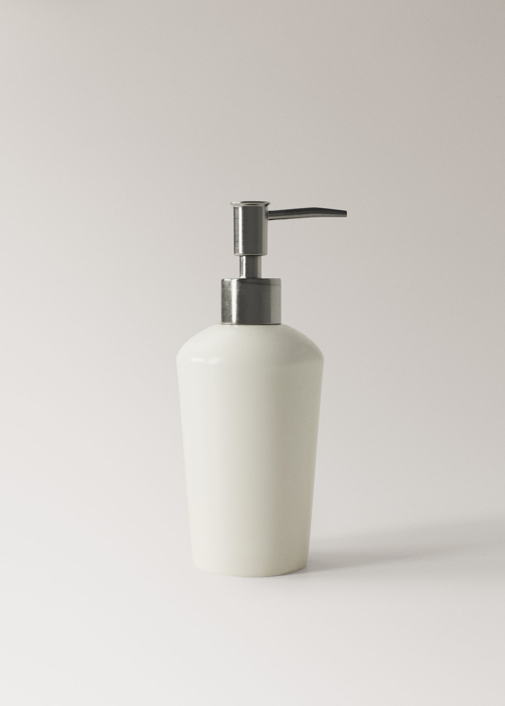 Mango Ceramic Soap Dispenser White