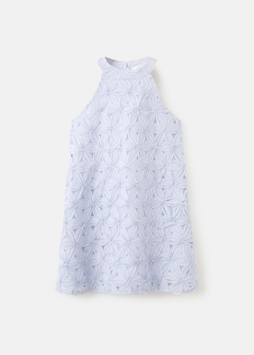 Mango Kids' Dress Lizzie Blue In Purple