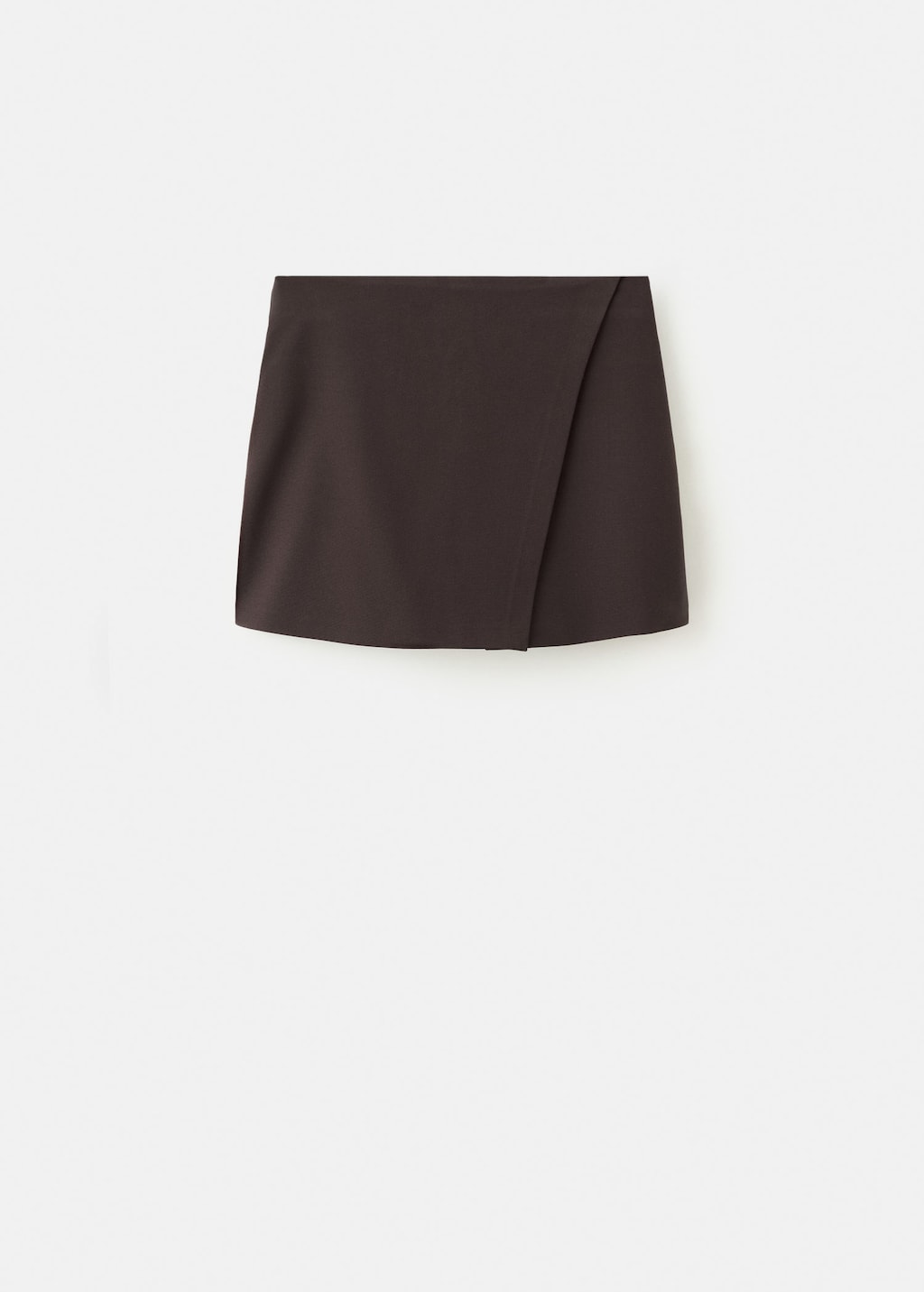 Mango Skirt Candela2 Chocolate In Brown