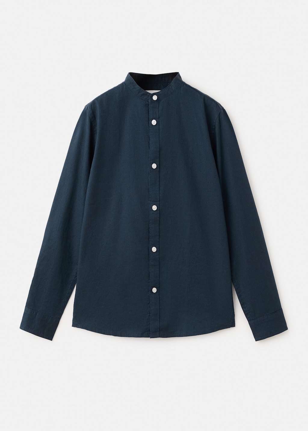 Mango Chemise Lin Bleu Marine Foncé - Enfants - 13-14 Ans -  Kids In Blue