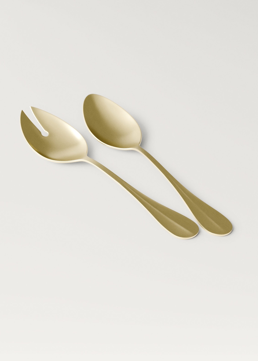 Mango 3-piece Cutlery Set In Stainless Steel With A Gold Finish Gold