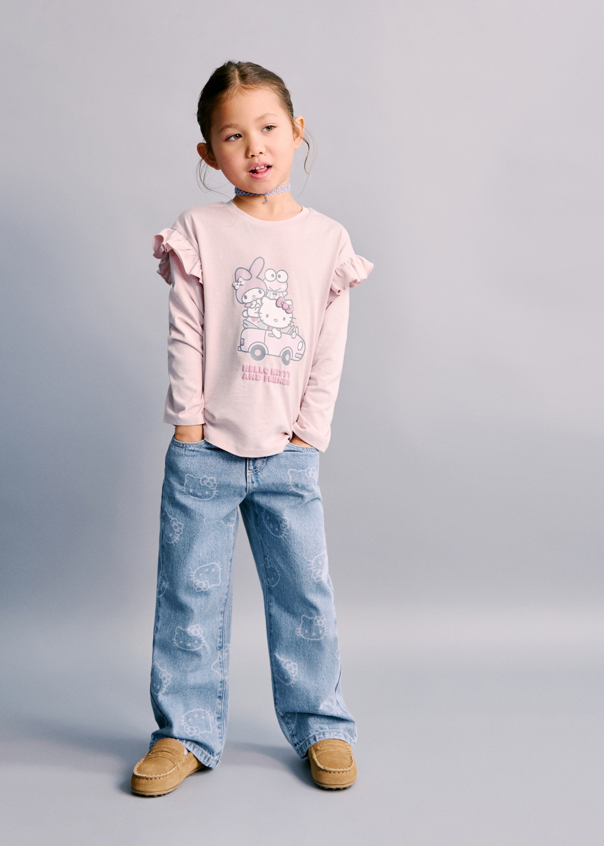 Hello Kitty t-shirt - General plane, Pink. Ref: 27001328-00.