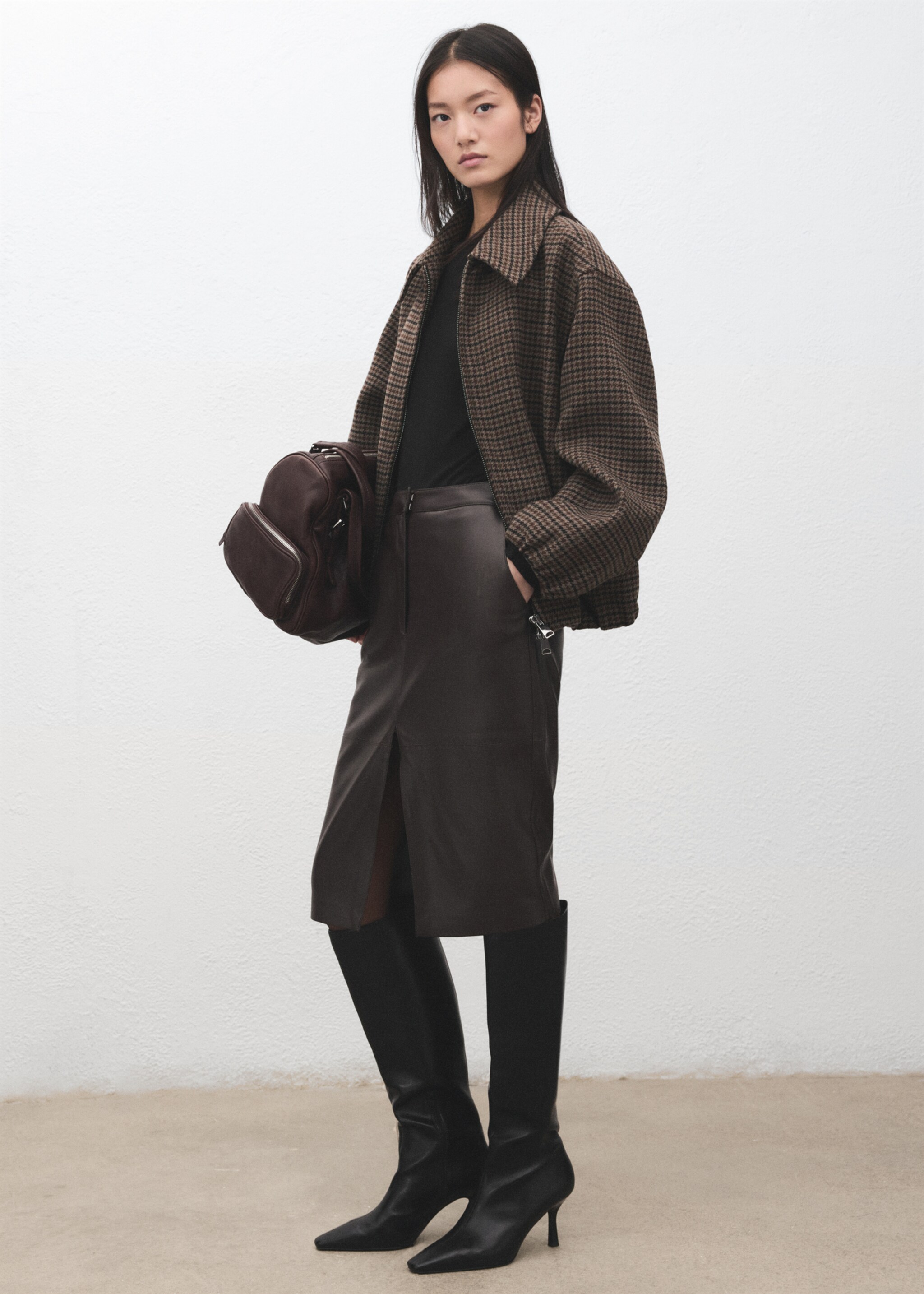 Long sleeve T-shirt - General plane, Black. Ref: 27001344-00.