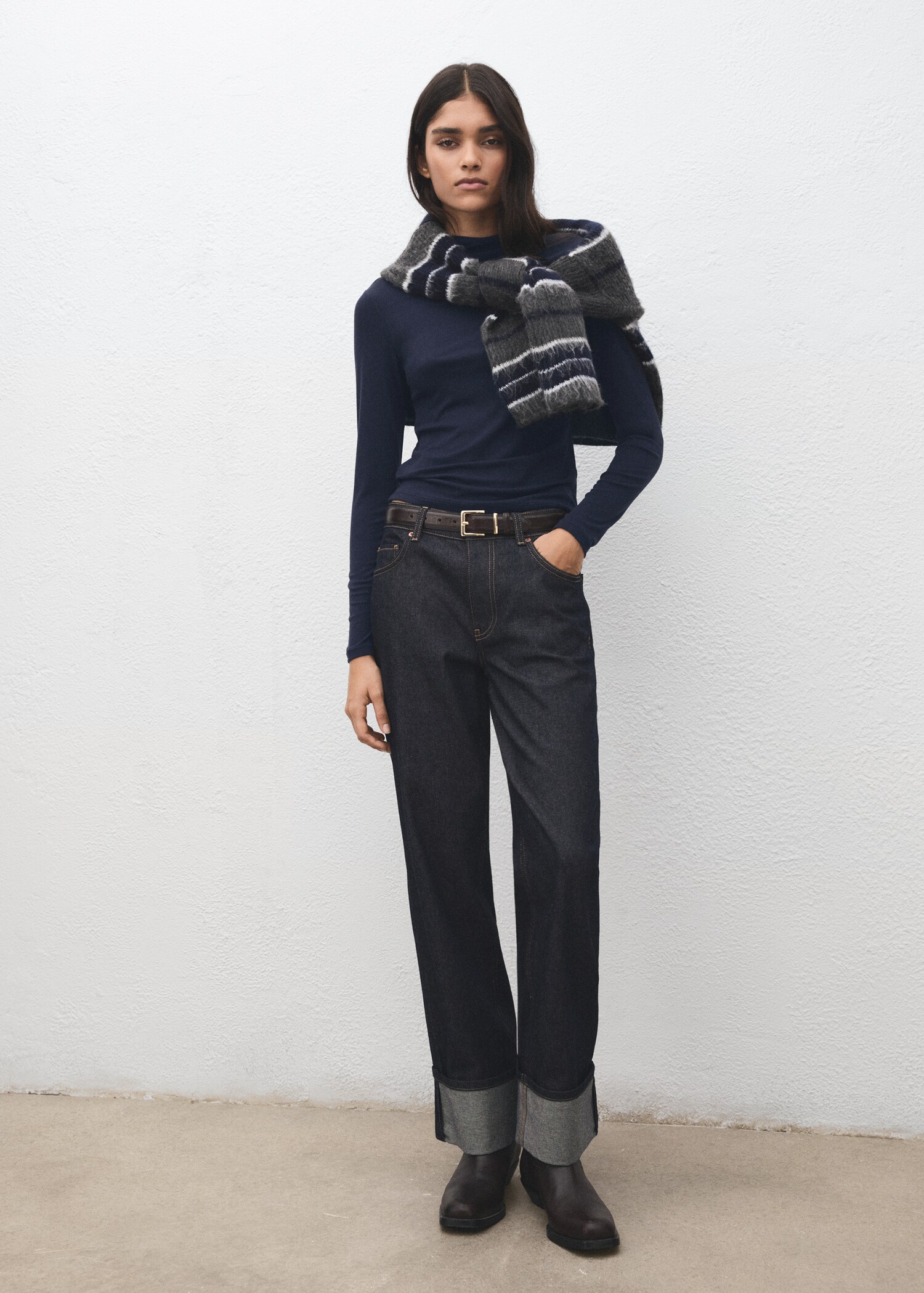 Turtleneck T-shirt - General plane