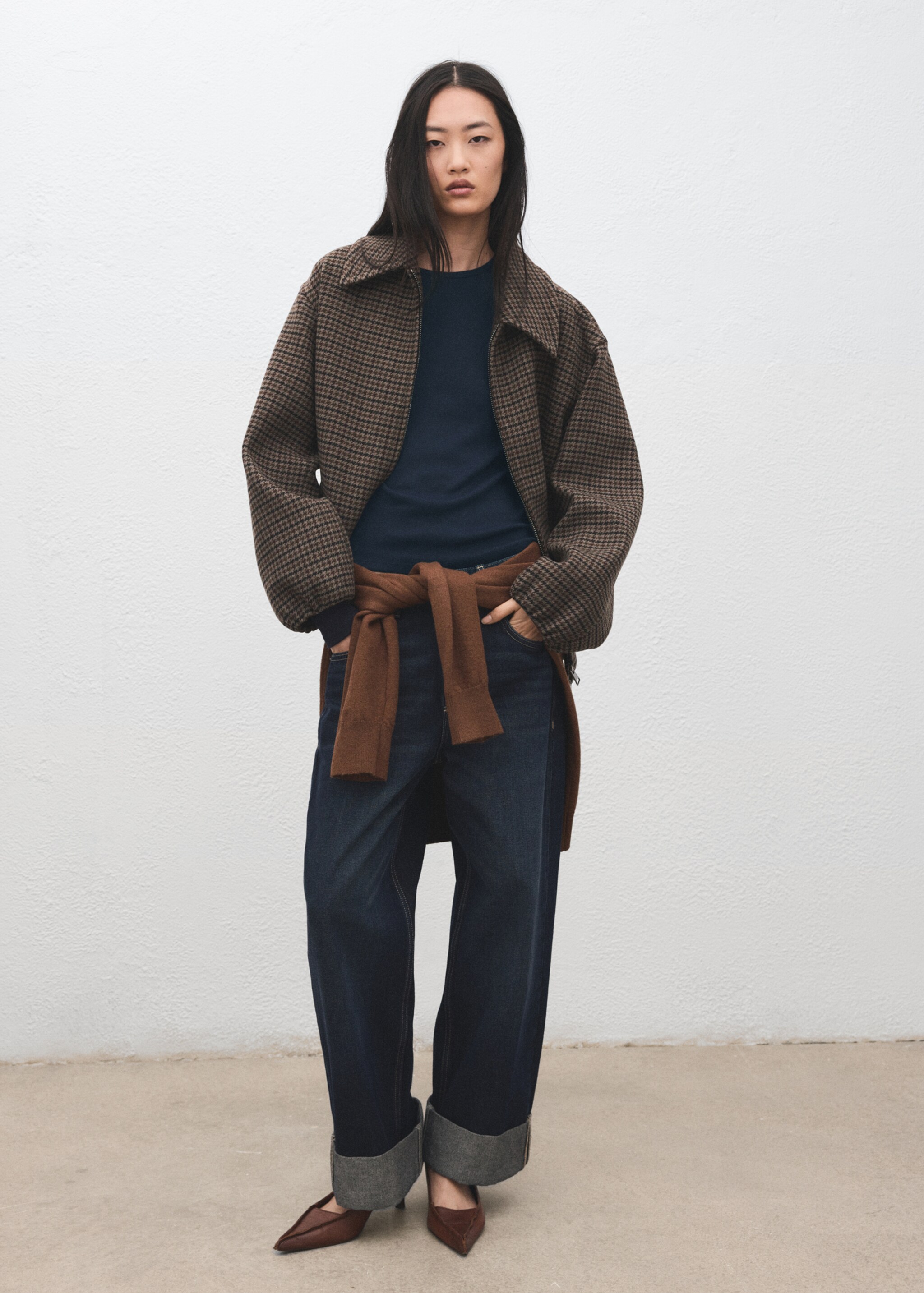 Лонгслив - Общий план, Синяя ночь. Ref: 27001355-00.