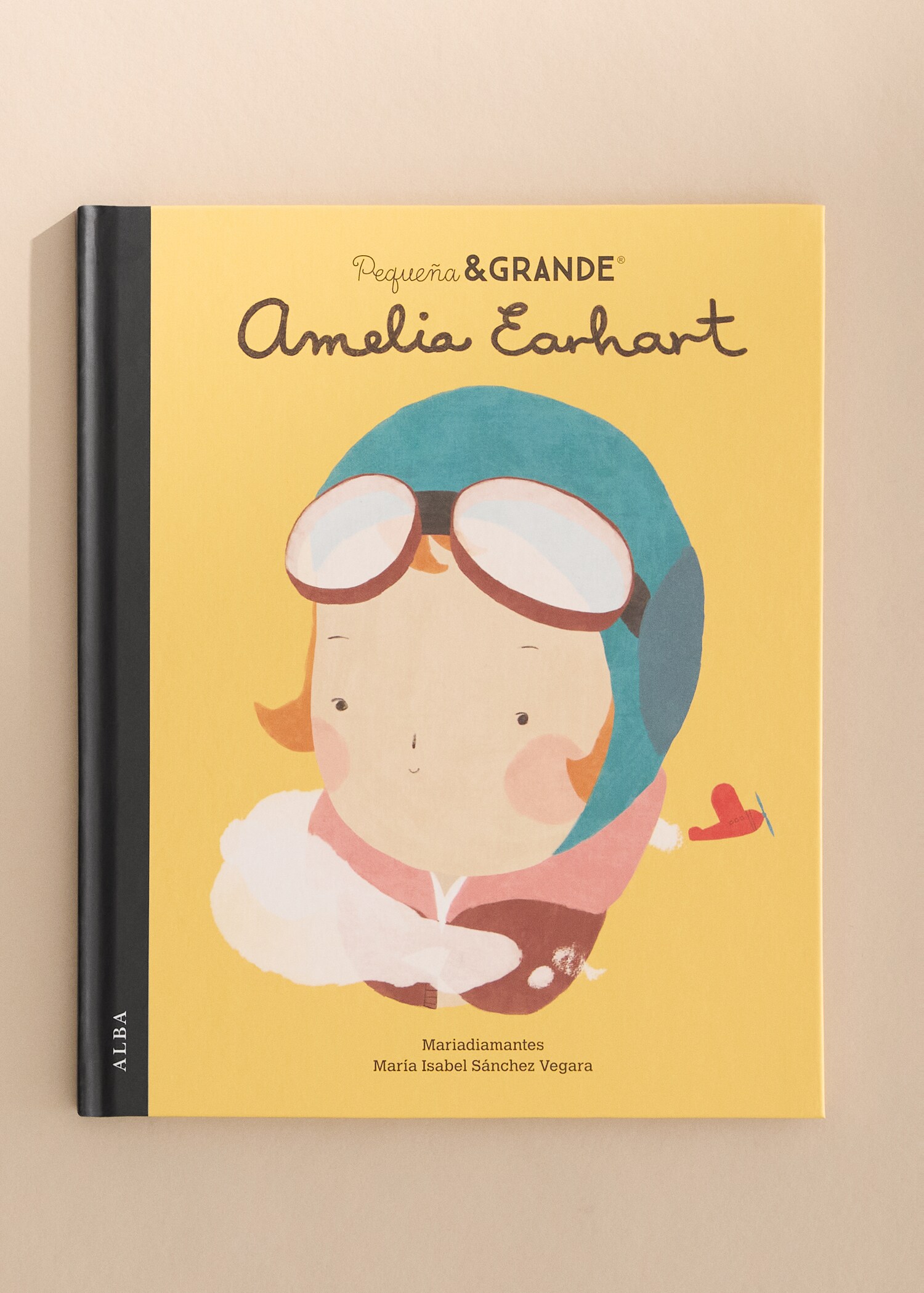 Libro infantil Amelia Earhart - Plano general