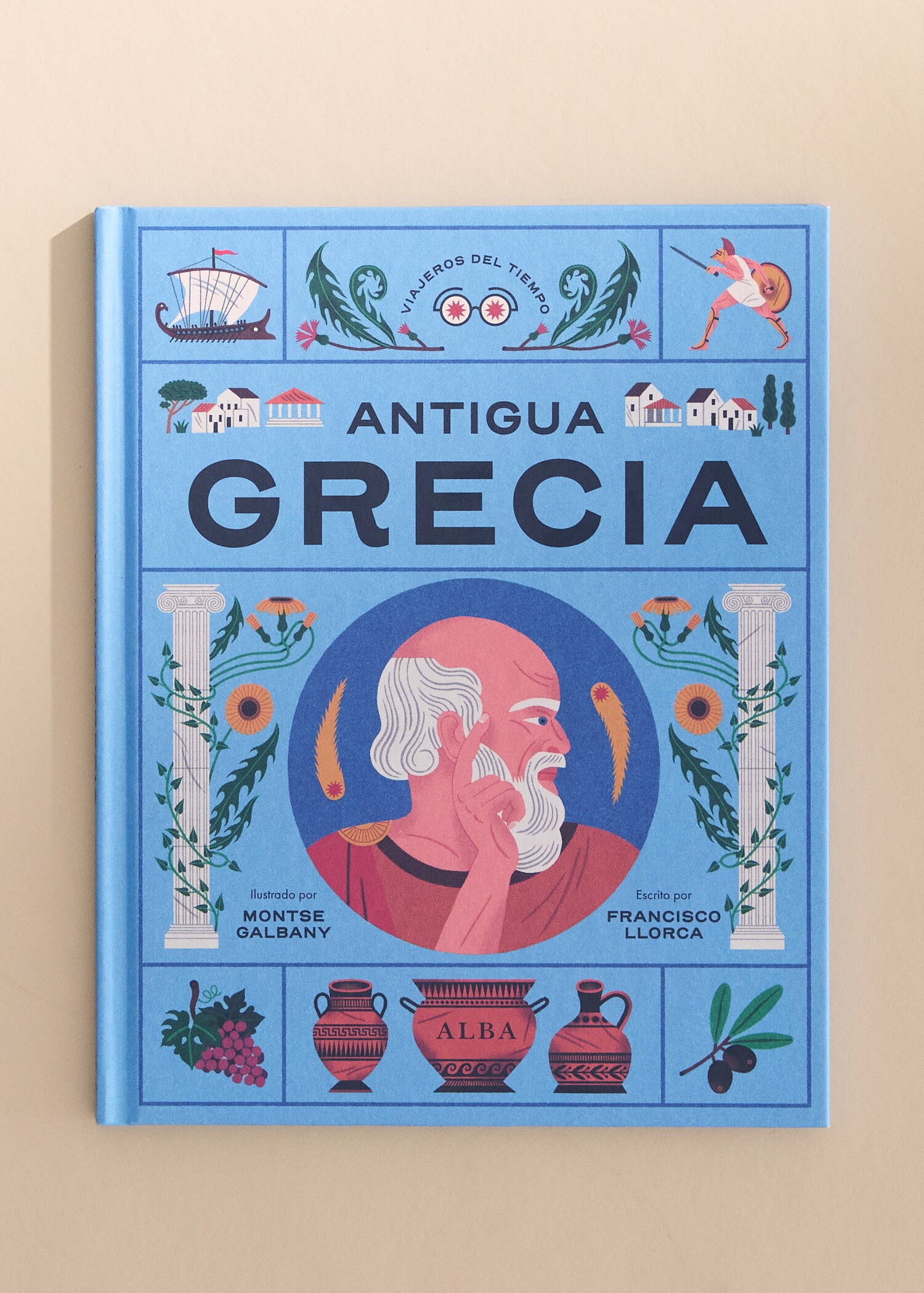 Libro infantil Antigua Grecia - Plano general