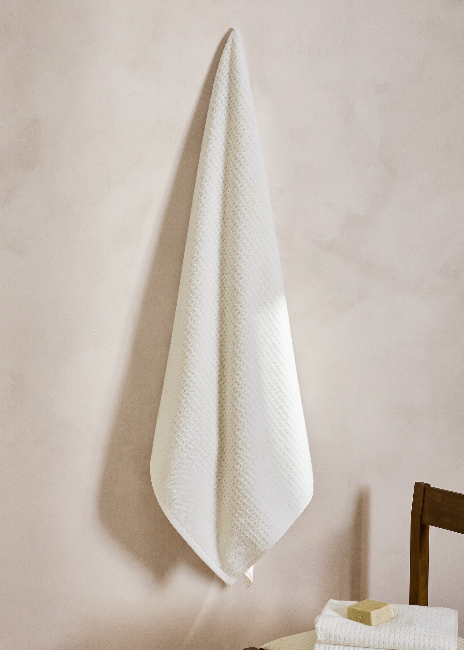 Cotton bath towel - General plane
