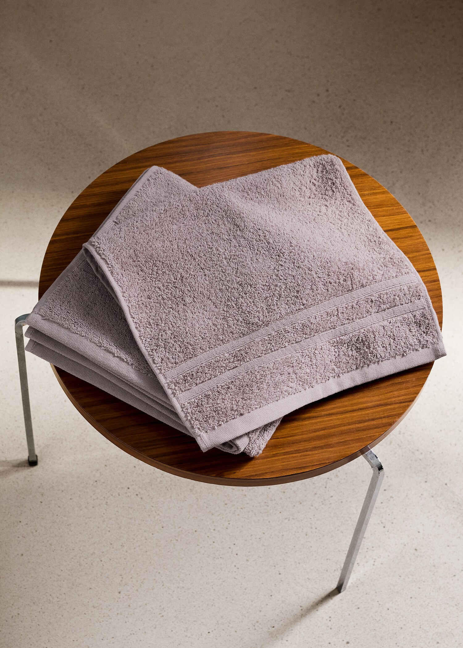 Terry cotton face towel - General plane
