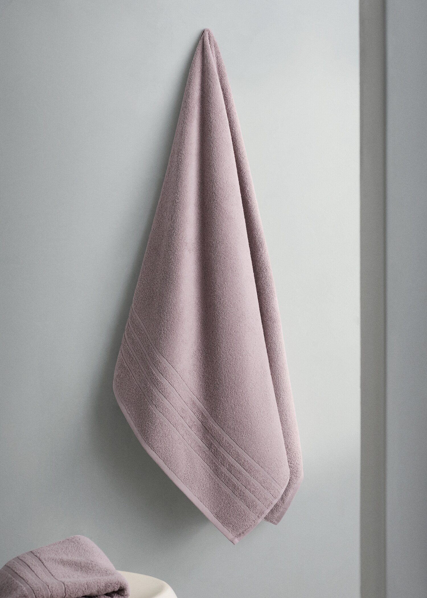 Cotton bath towel - General plane