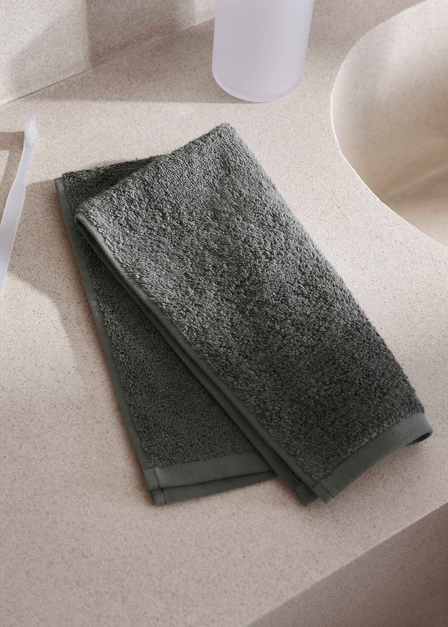 Soft cotton towel - General plane