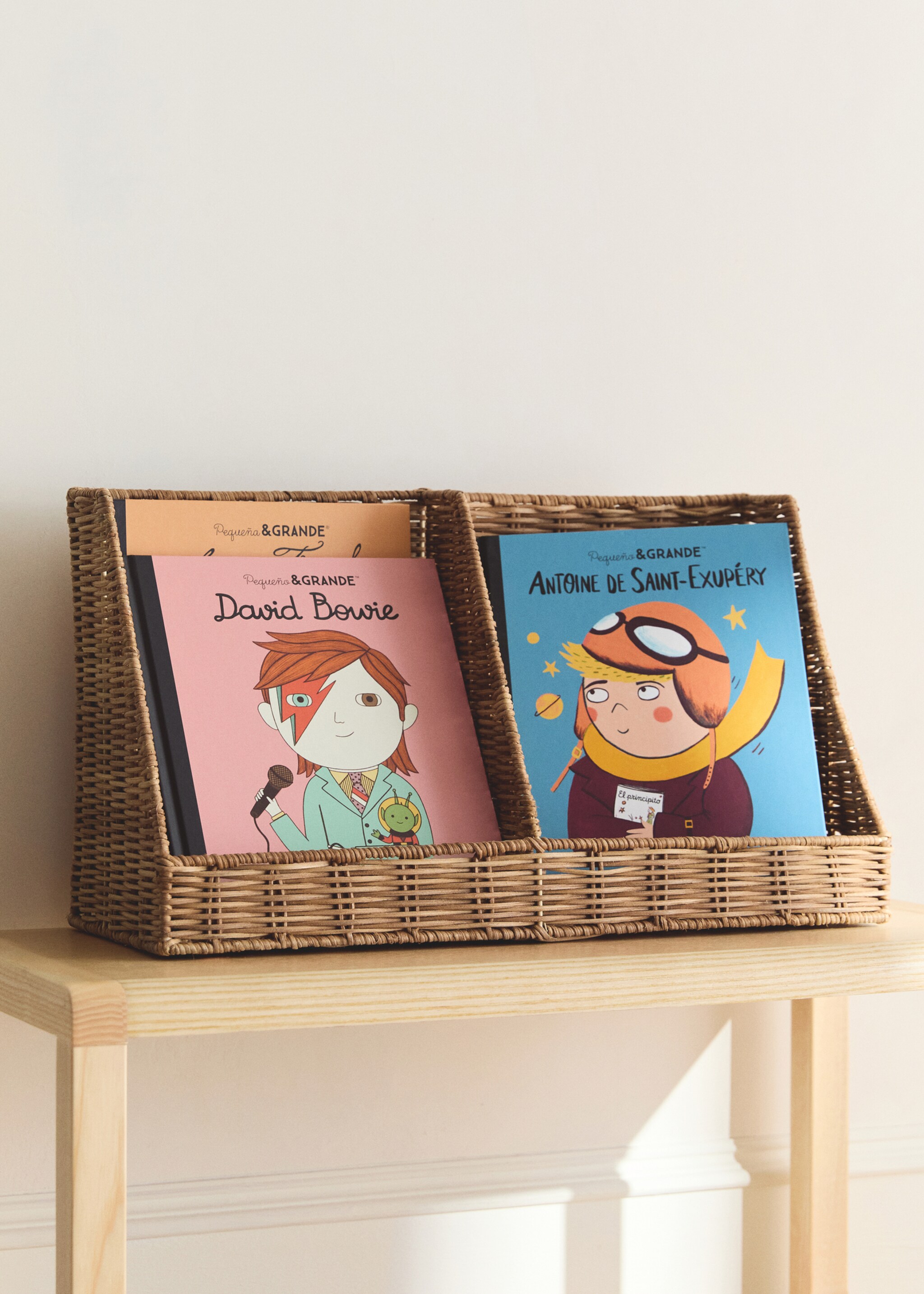 Children's story basket - General plane, Brown. Ref: 27002917-00.