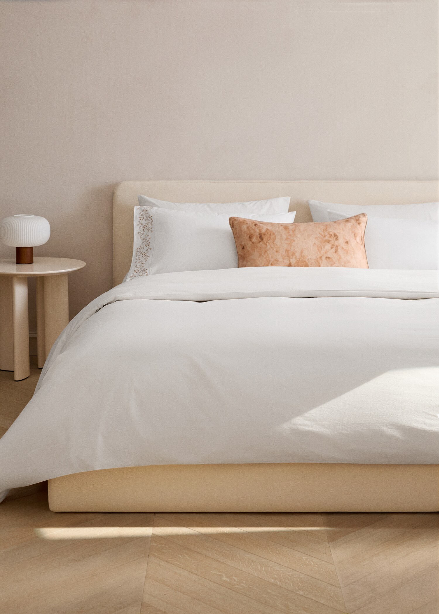 Perkal-Baumwolle Bettbezug 200 Fäden für Bett 180/200 cm - Allgemeine Ansicht