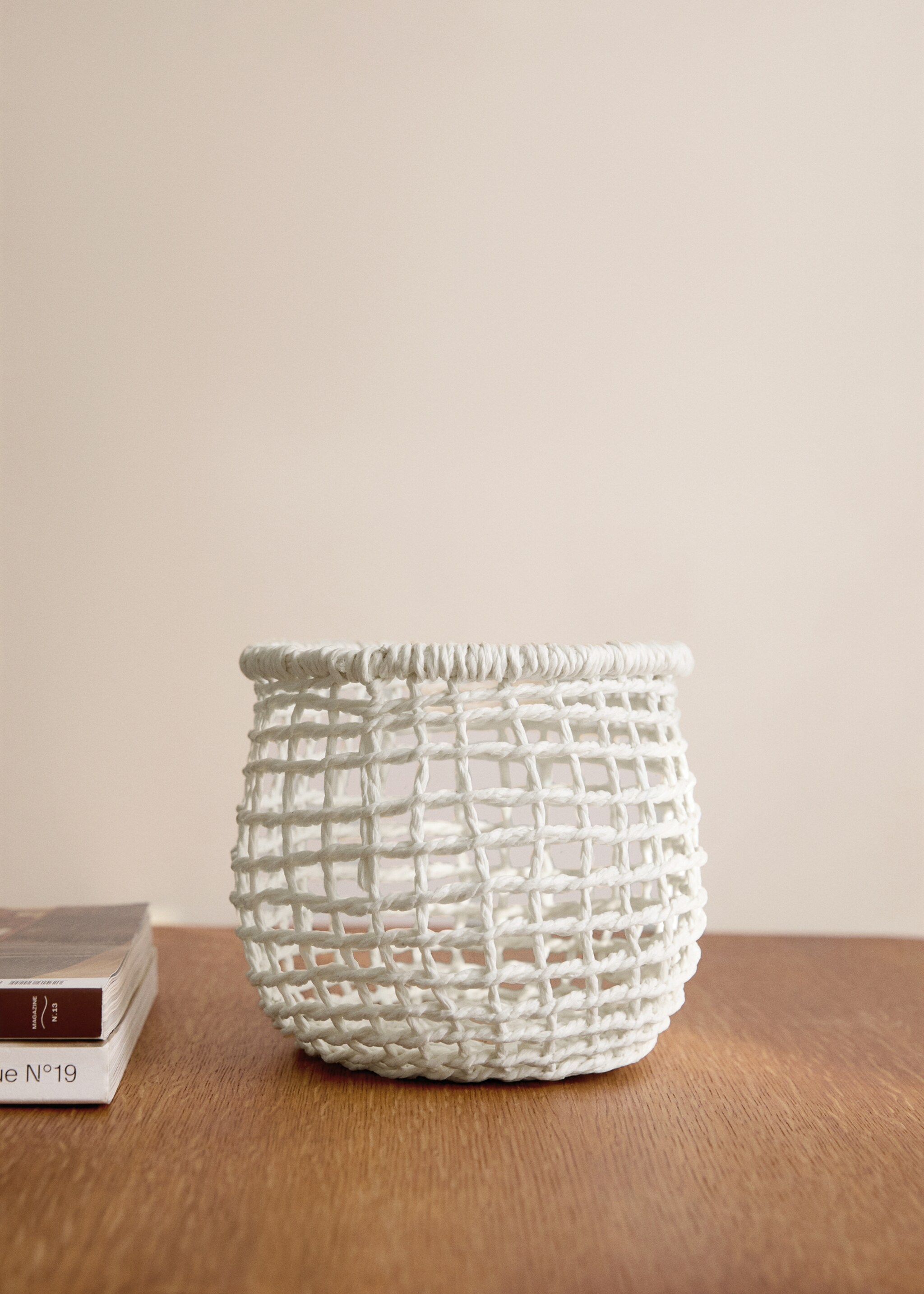 Toilet roll basket - General plane, White. Ref: 27003295-00.