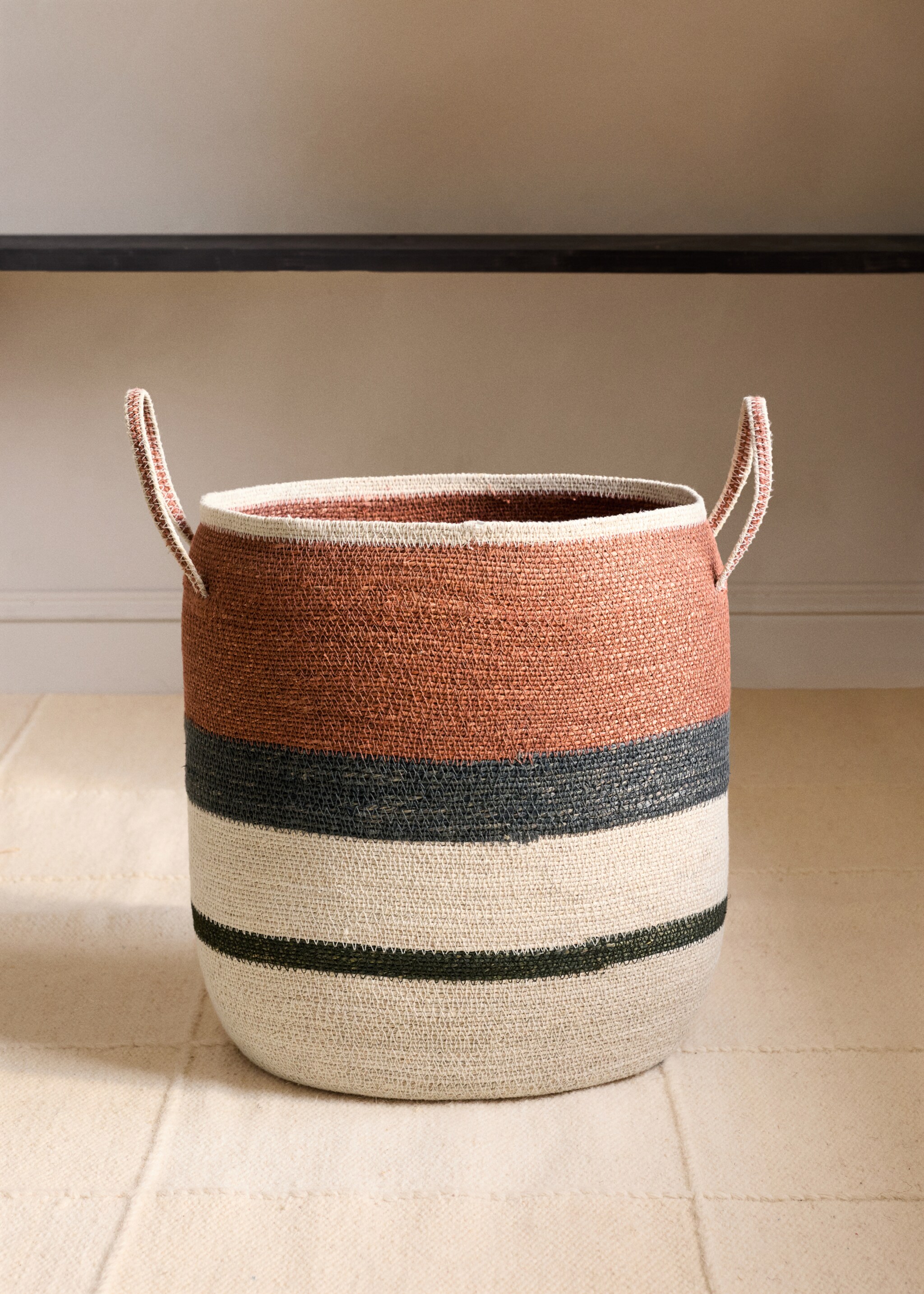 Panier rabat - Plan général, Orange brûlé. Ref: 27003299-00.