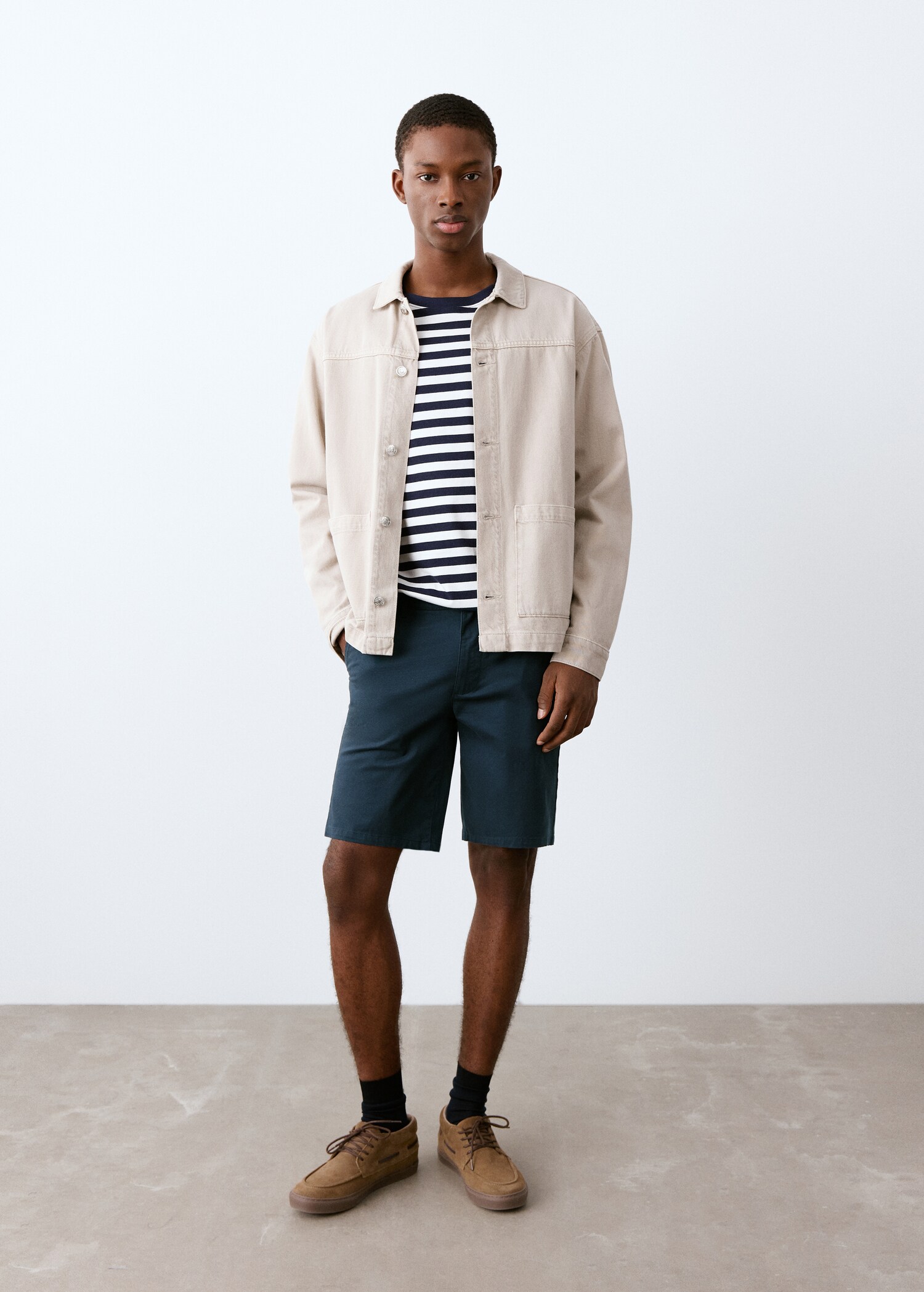 Bermuda coton - Plan général