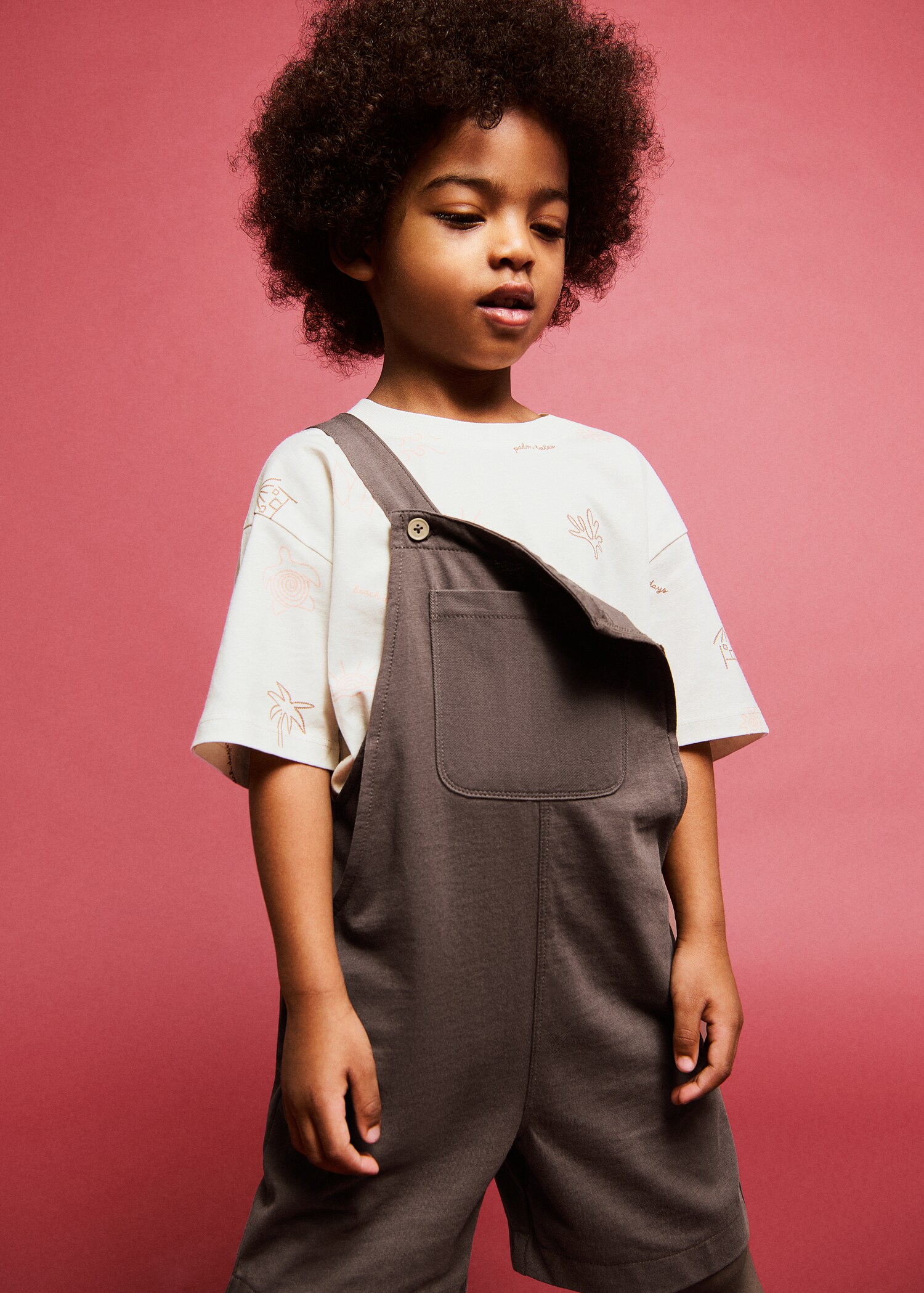 T-shirt with print details - General plane