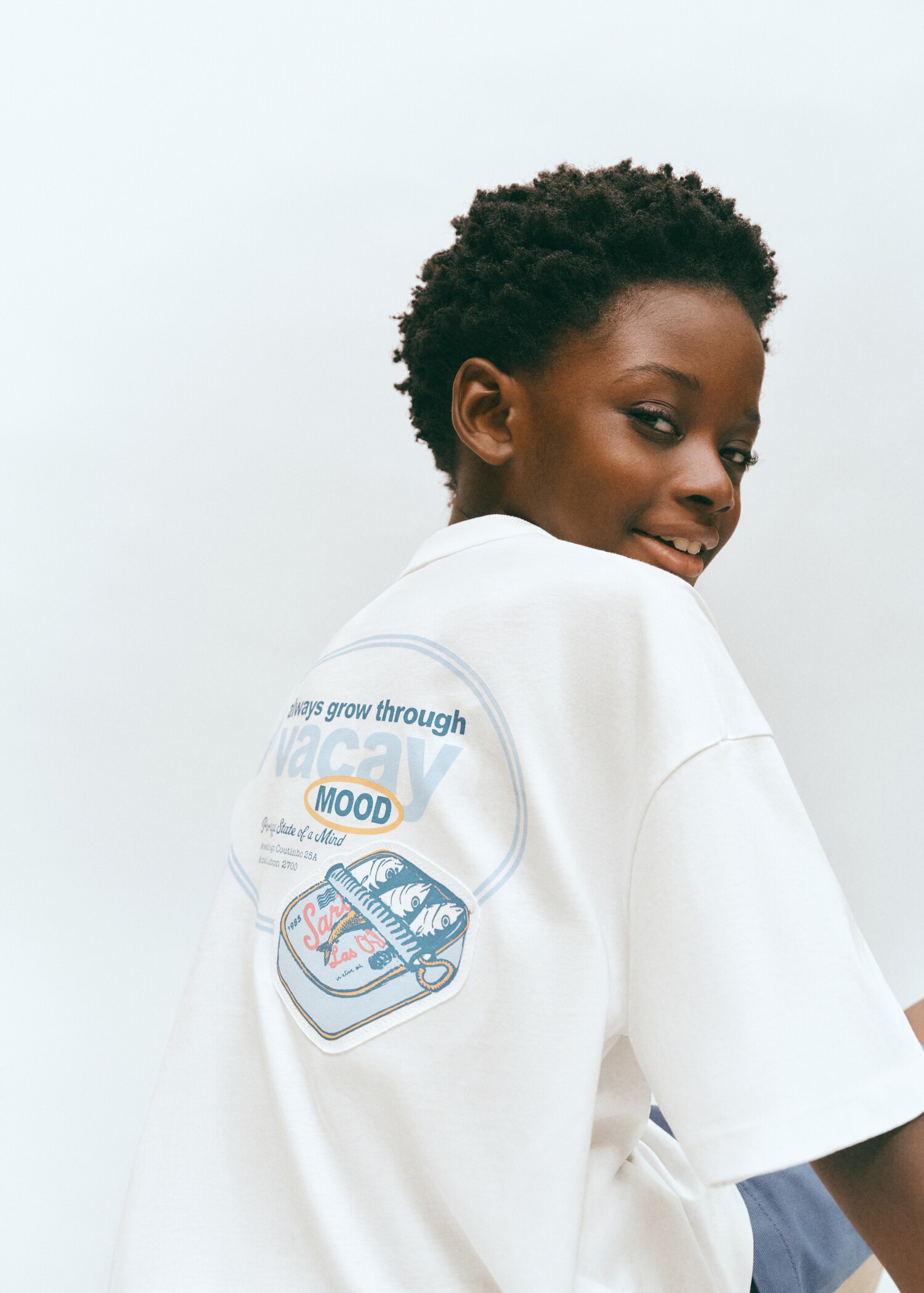 Camiseta algodón estampada - Plano general