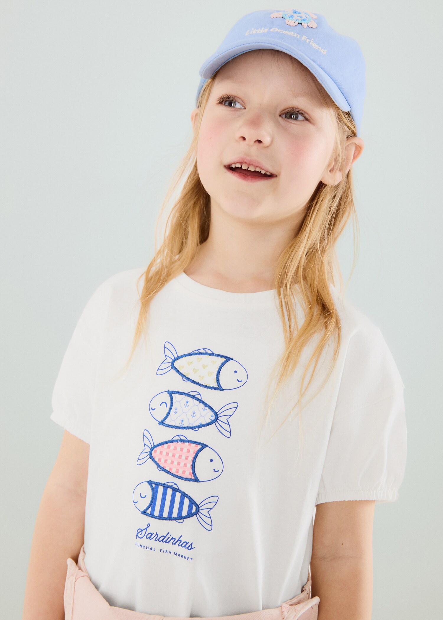 Camiseta algodón estampada - Plano general