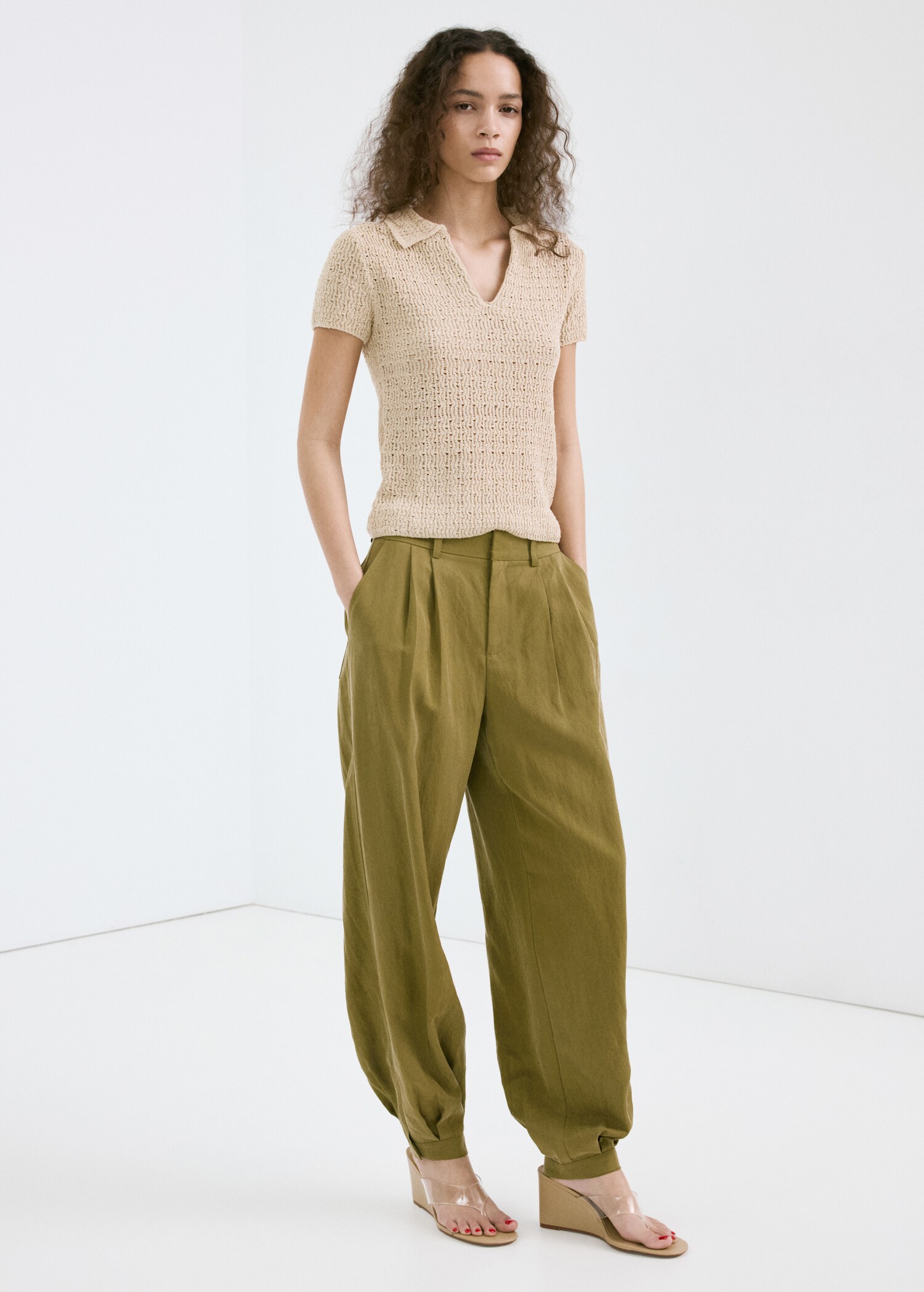 Jersei punt coll polo - Pla general