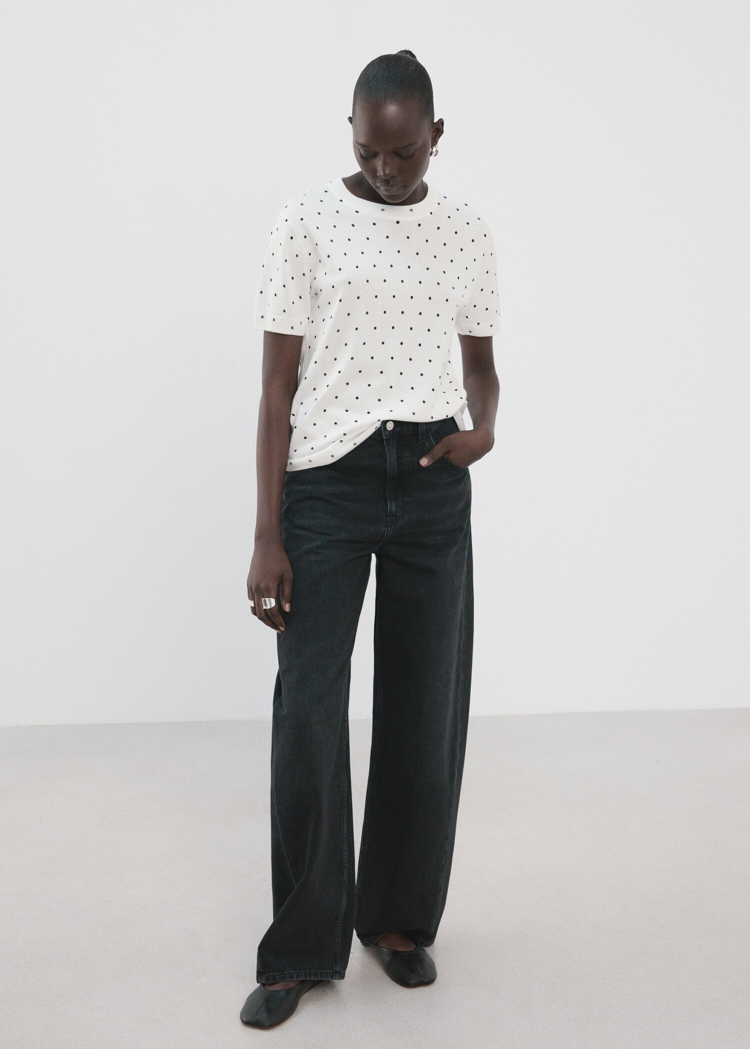 Jersey punto lunares - Plano general