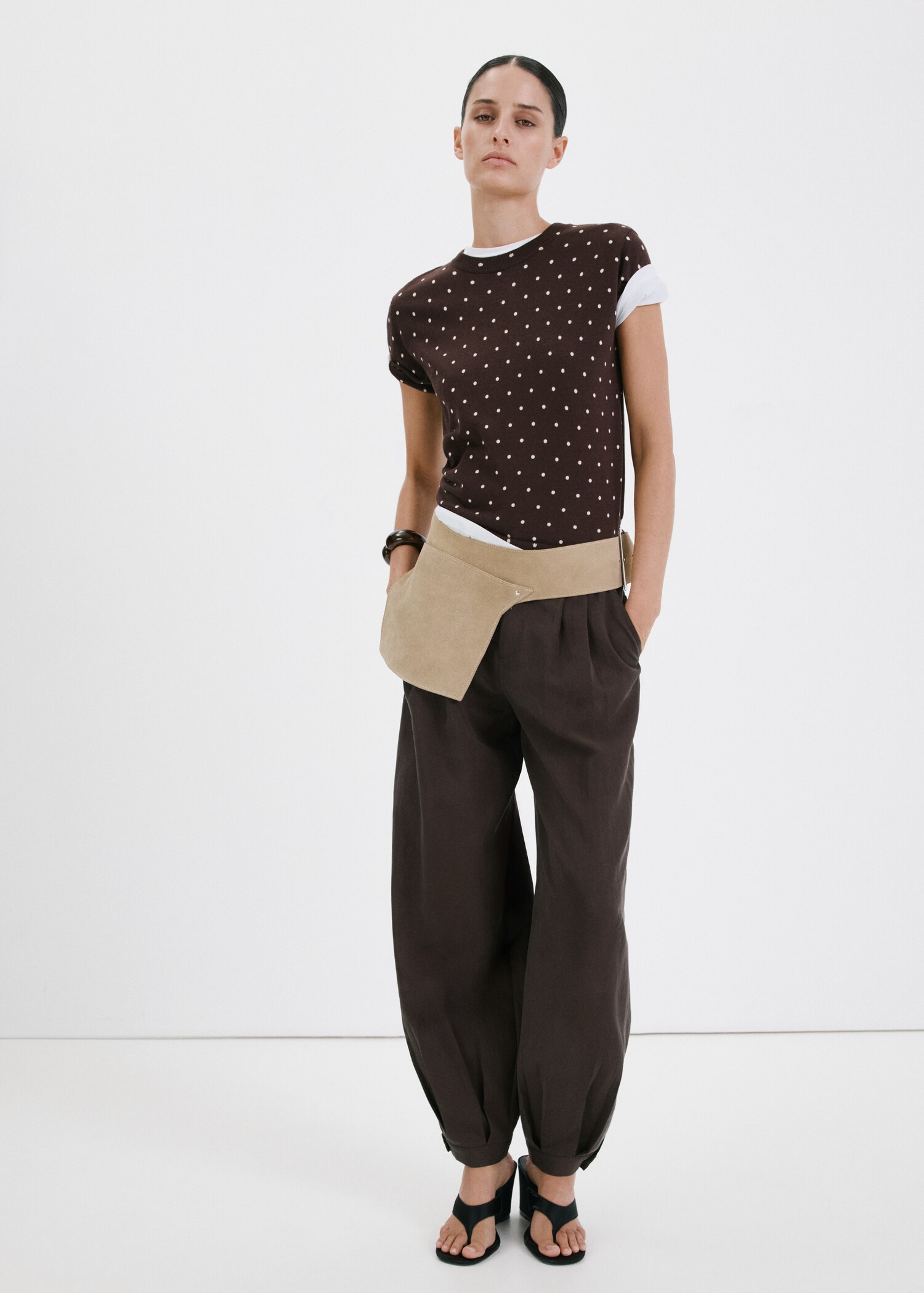 Jersey punto lunares - Plano general