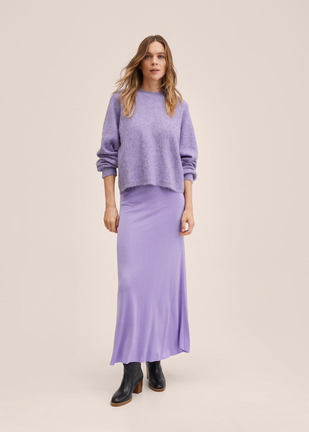 Pull manche chauve souris mango deals