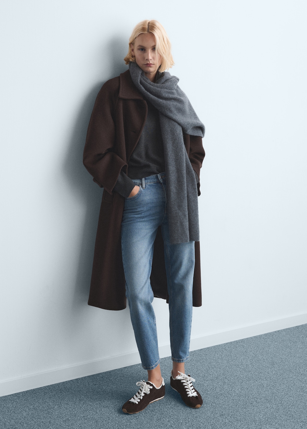 Mango Newmom comfort high-rise jeans