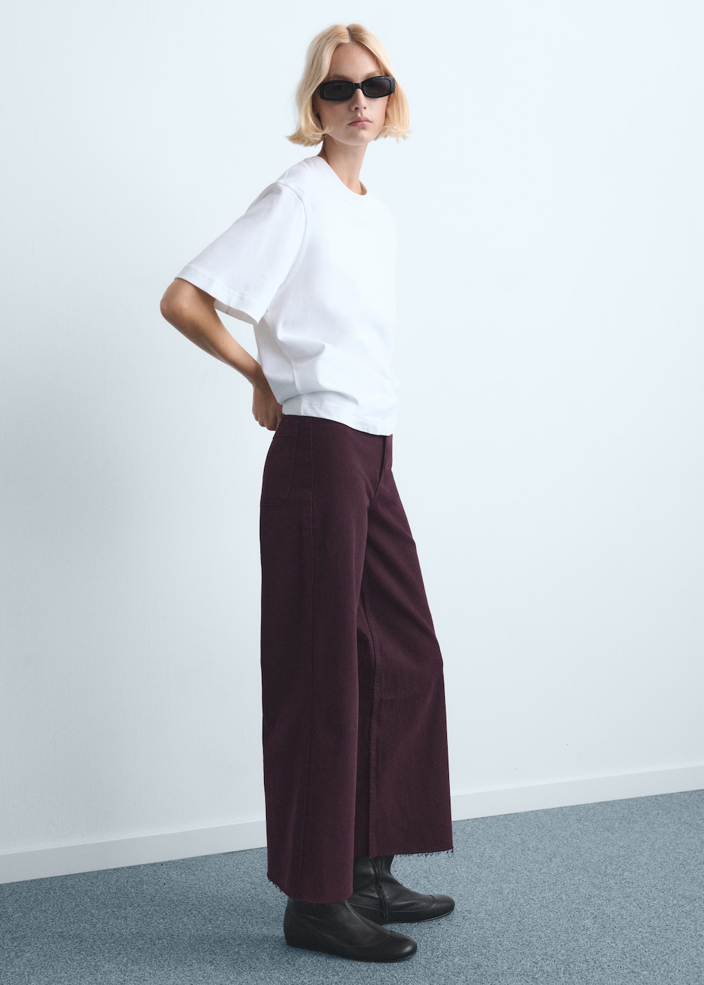 Catherin culotte high-rise jeans