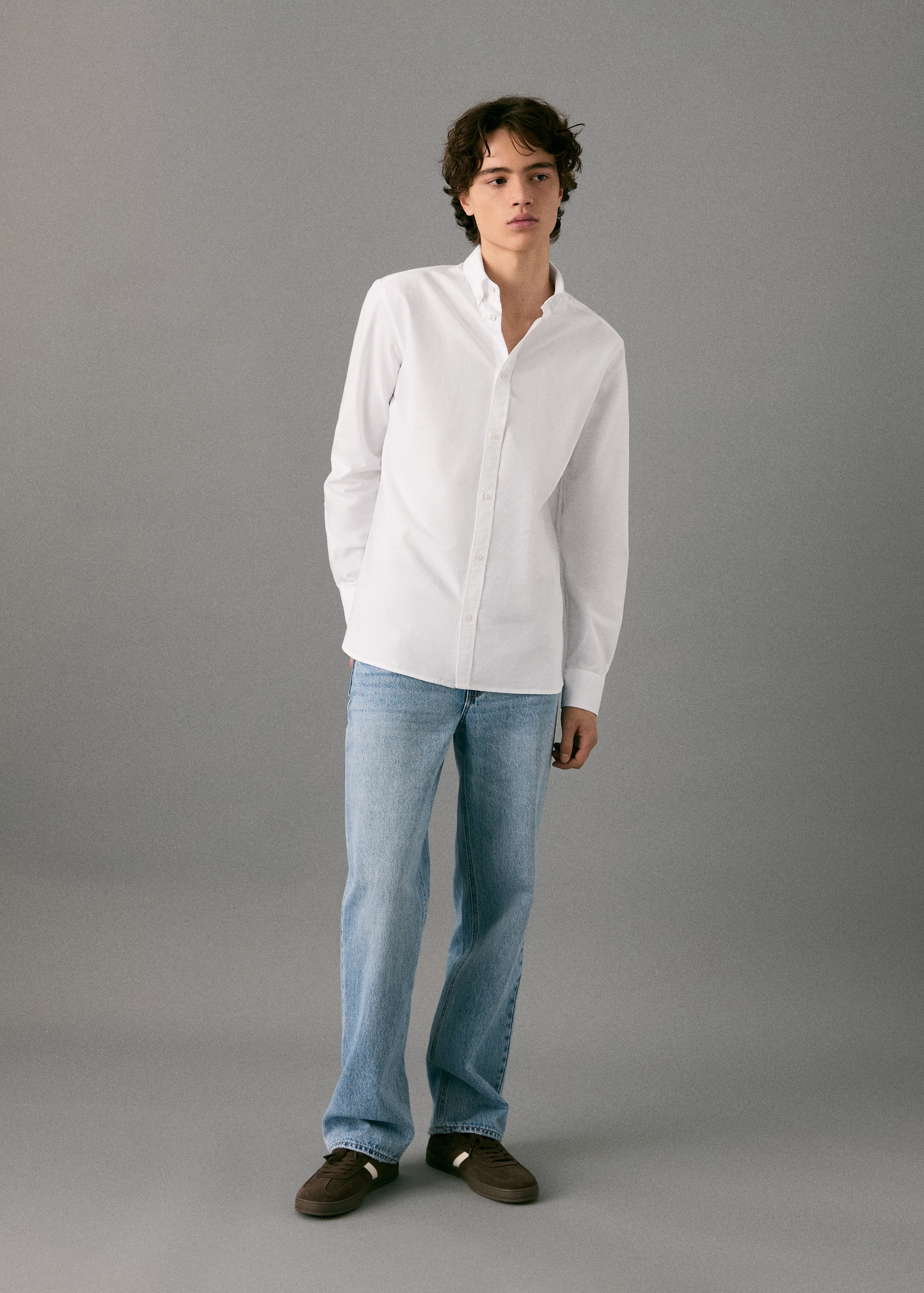 Oxford cotton shirt - General plane