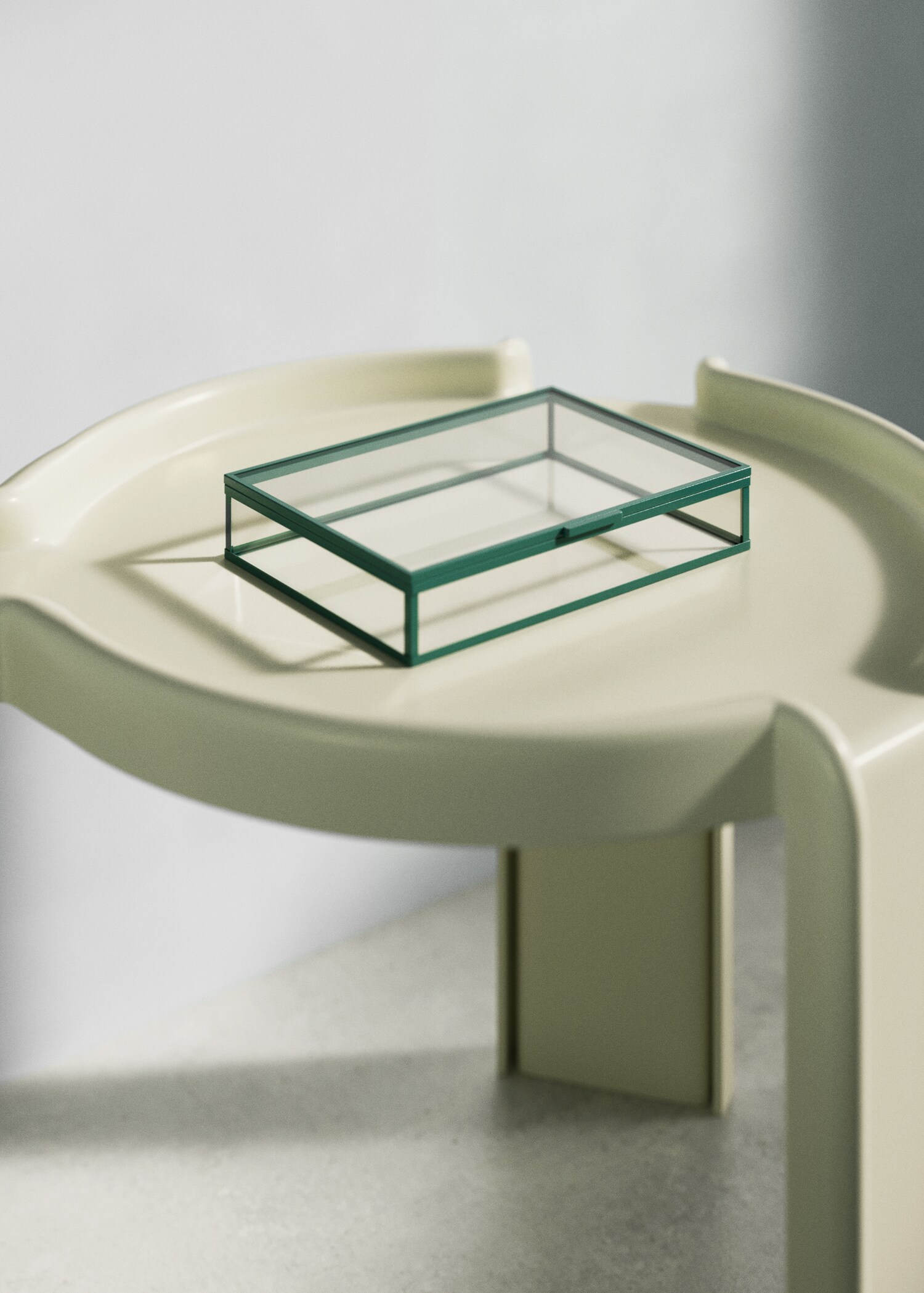 Kleine Kristallbox in Farbe - Allgemeine Ansicht