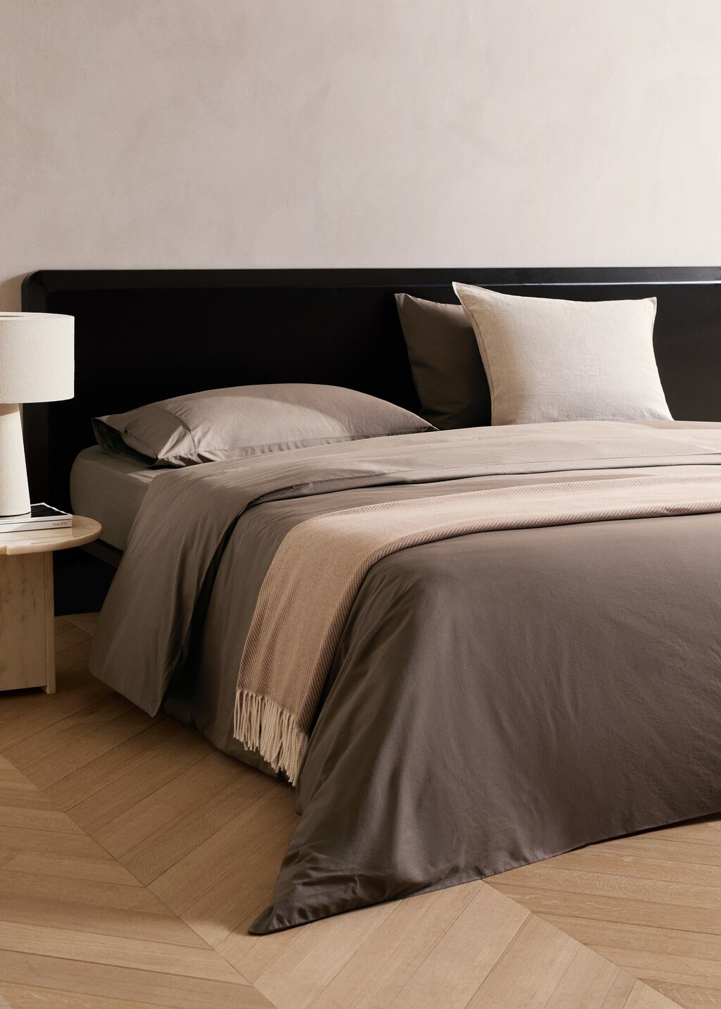 300-thread count cotton percale duvet cover for / cm bed