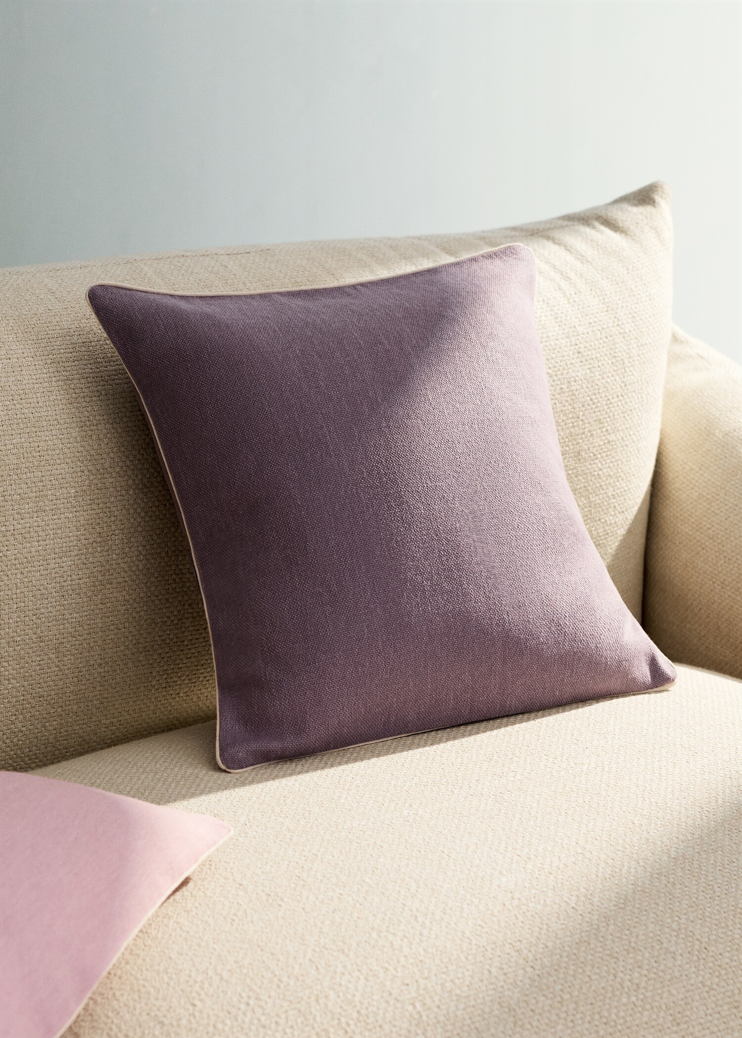 Piping cushion cover 45x45cm - General plane