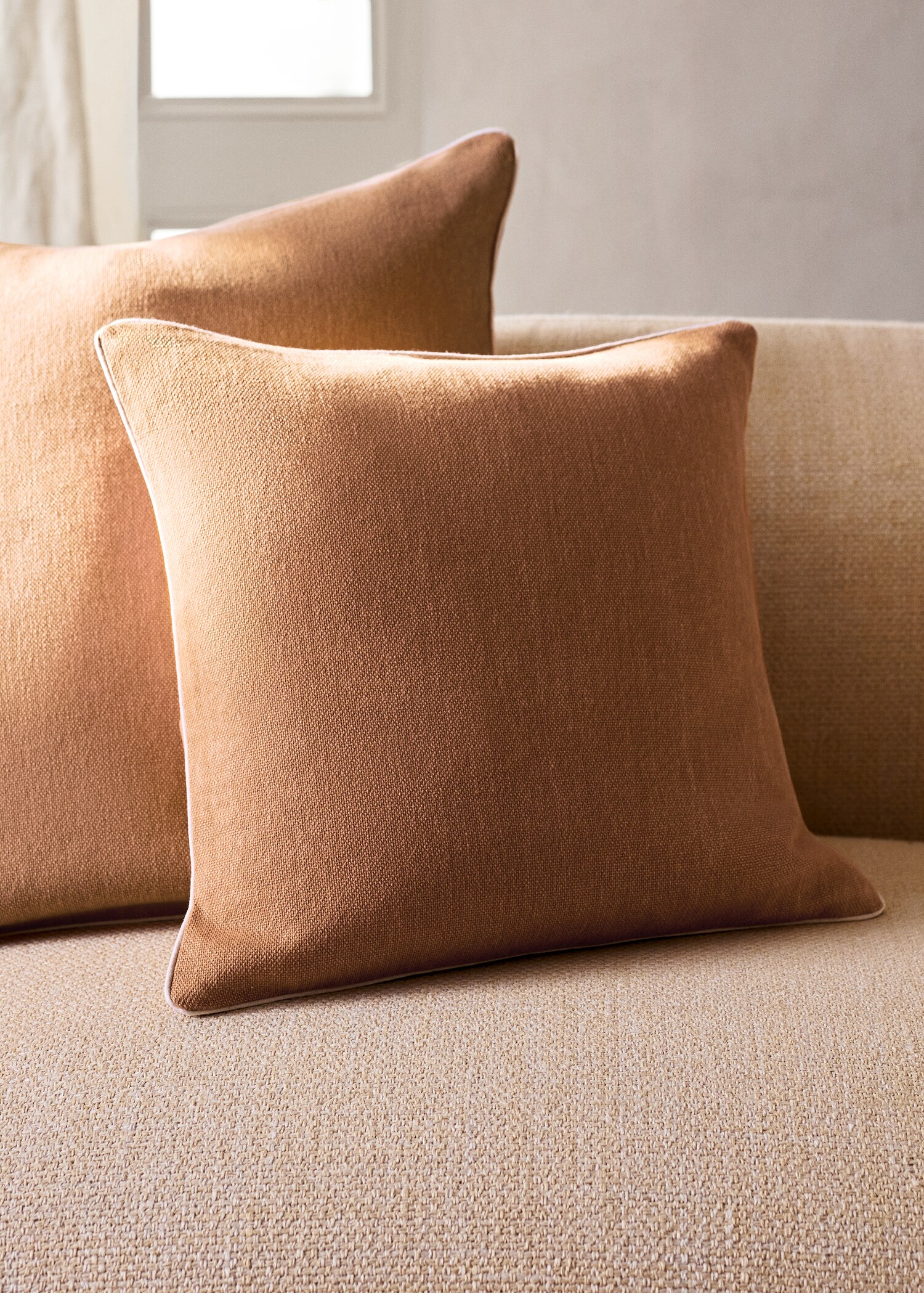 Piping cushion cover 45x45cm - General plane