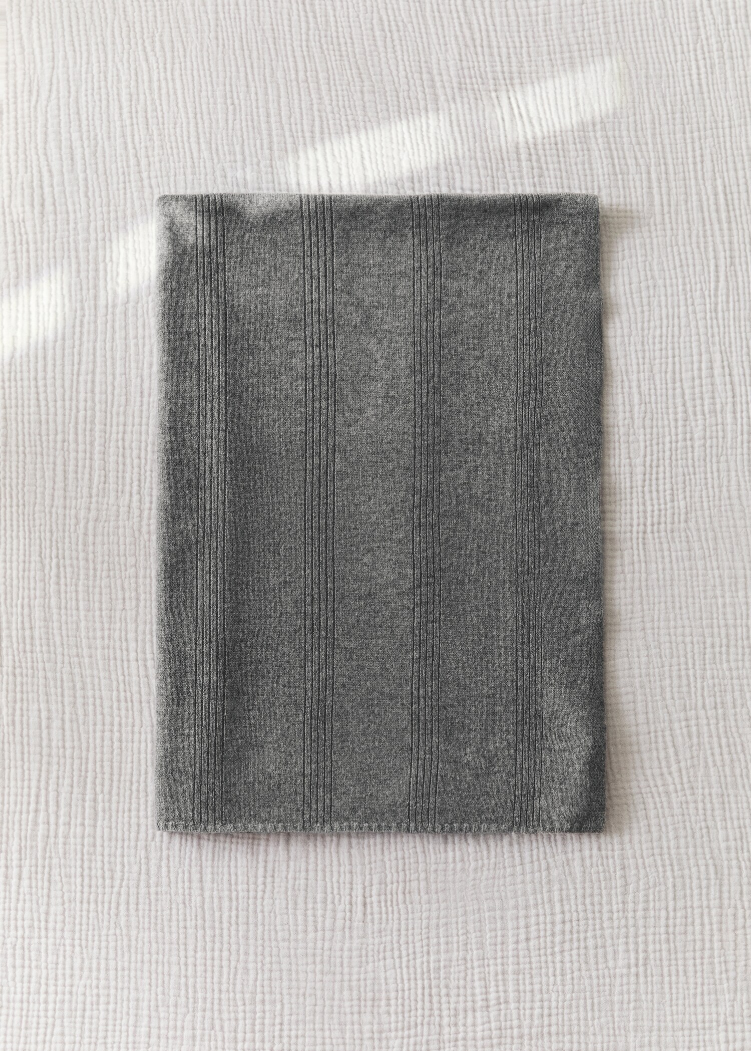 Children's cashmere throw - General plane