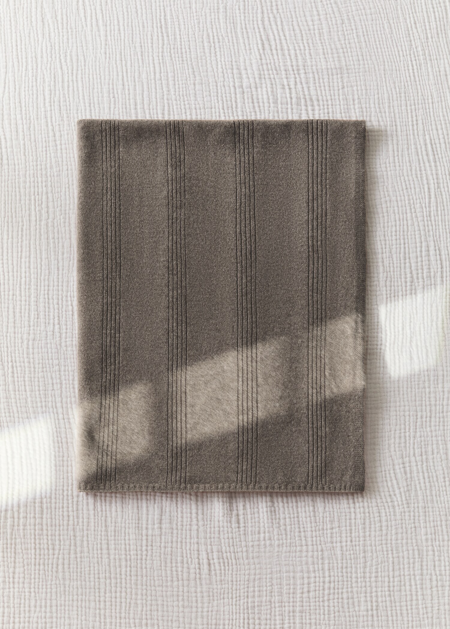 Children's cashmere throw - General plane