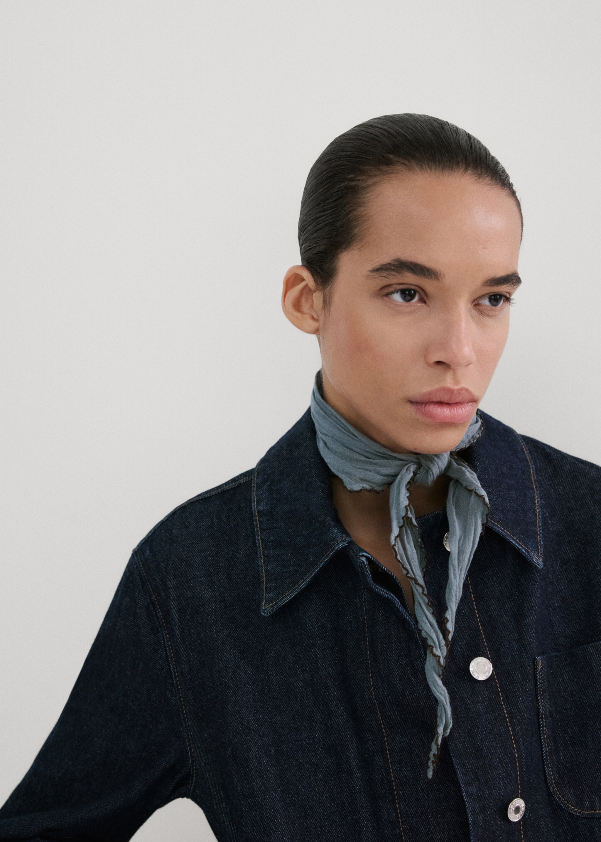 Set mit 2 kombinierten Taschentüchern - Allgemeine Ansicht, Blau. Ref: 27014438-00.